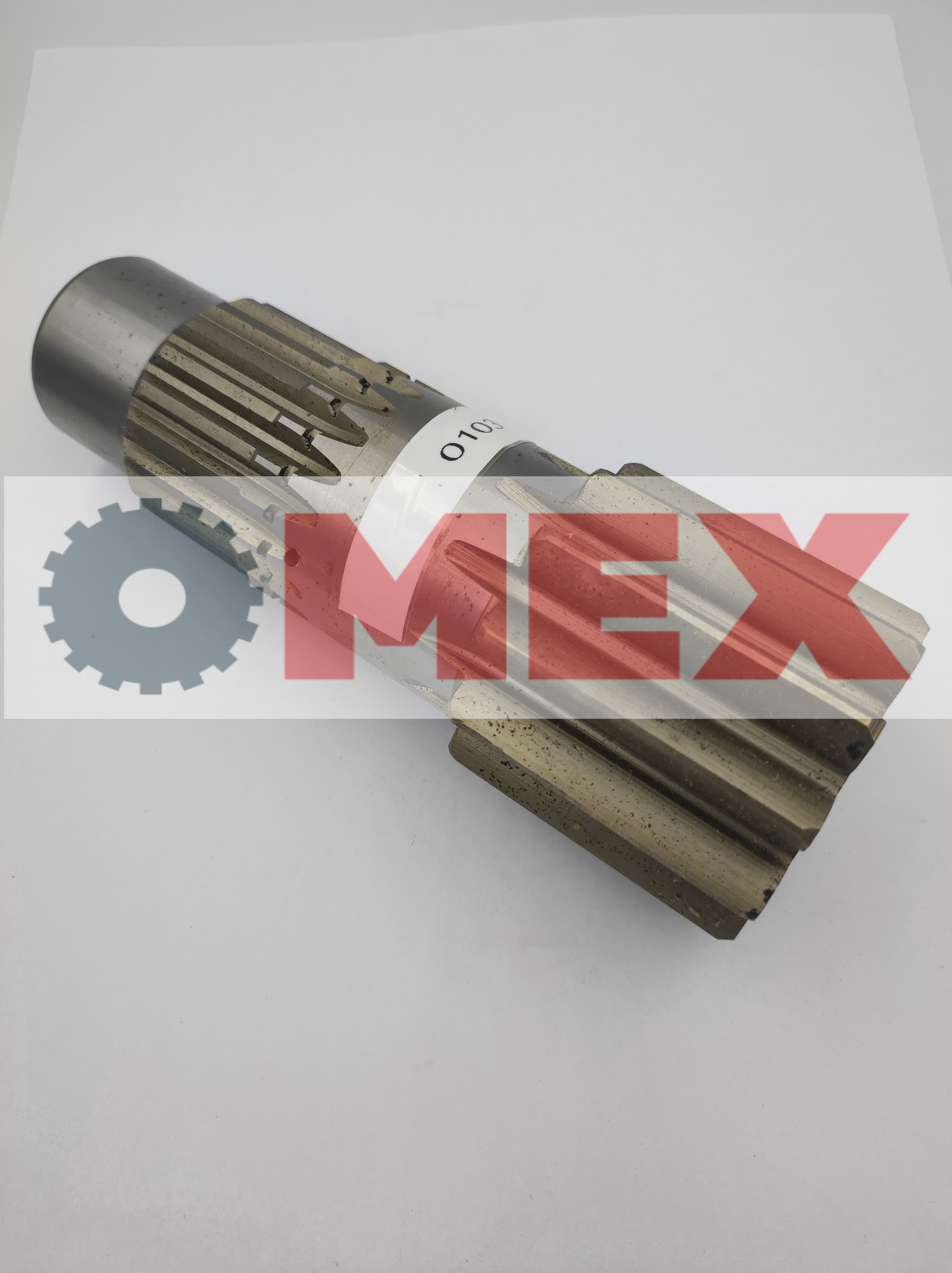 010300A / 0799503 – 0011 Wałek silnika obrotu – Hanix H15, Hitachi ZX16, Hitachi ZX17U-2, Hitachi ZX18-3