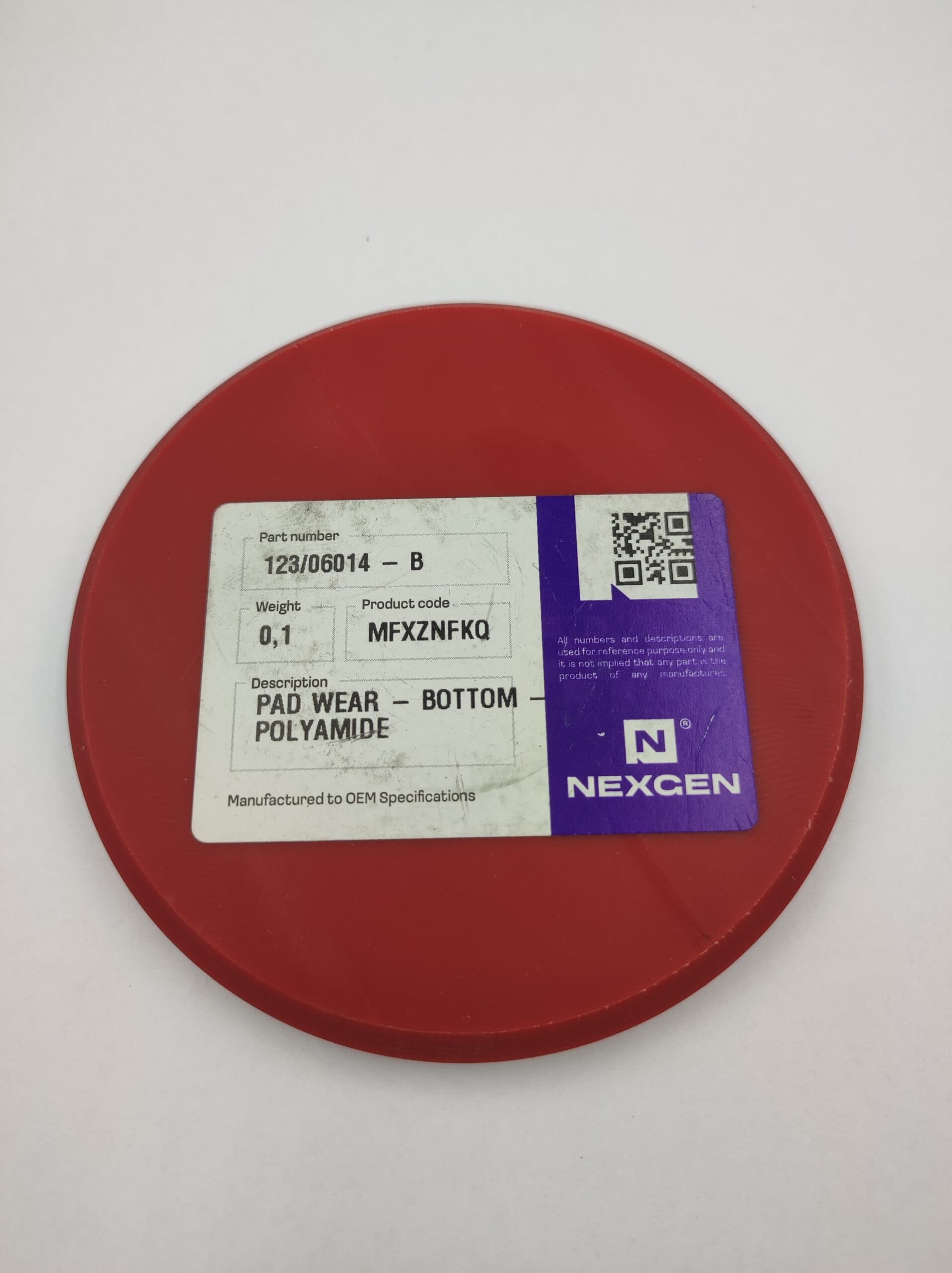 Ślizg podpory dolny JCB 4CX