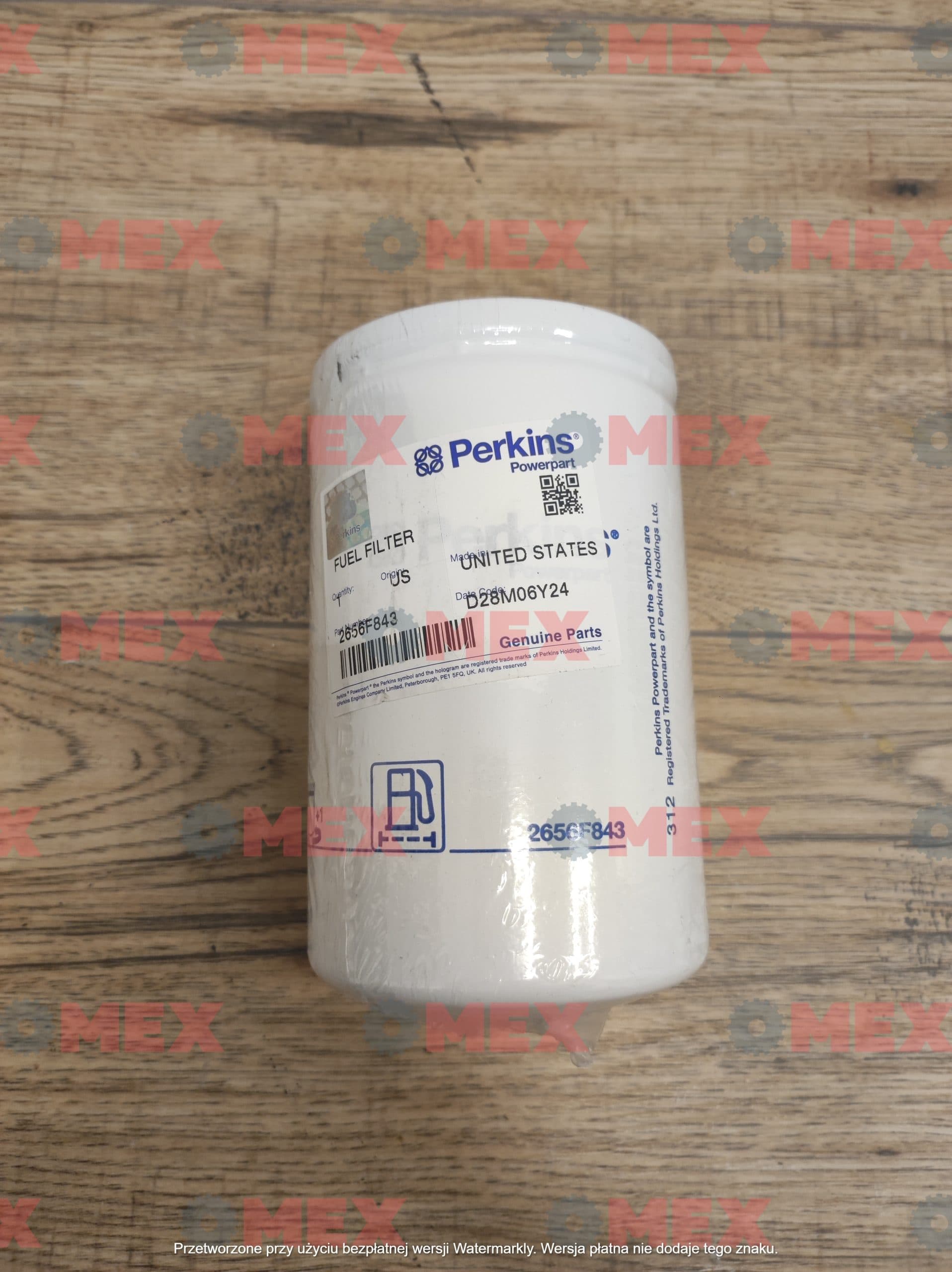 Filtr paliwa Perkins