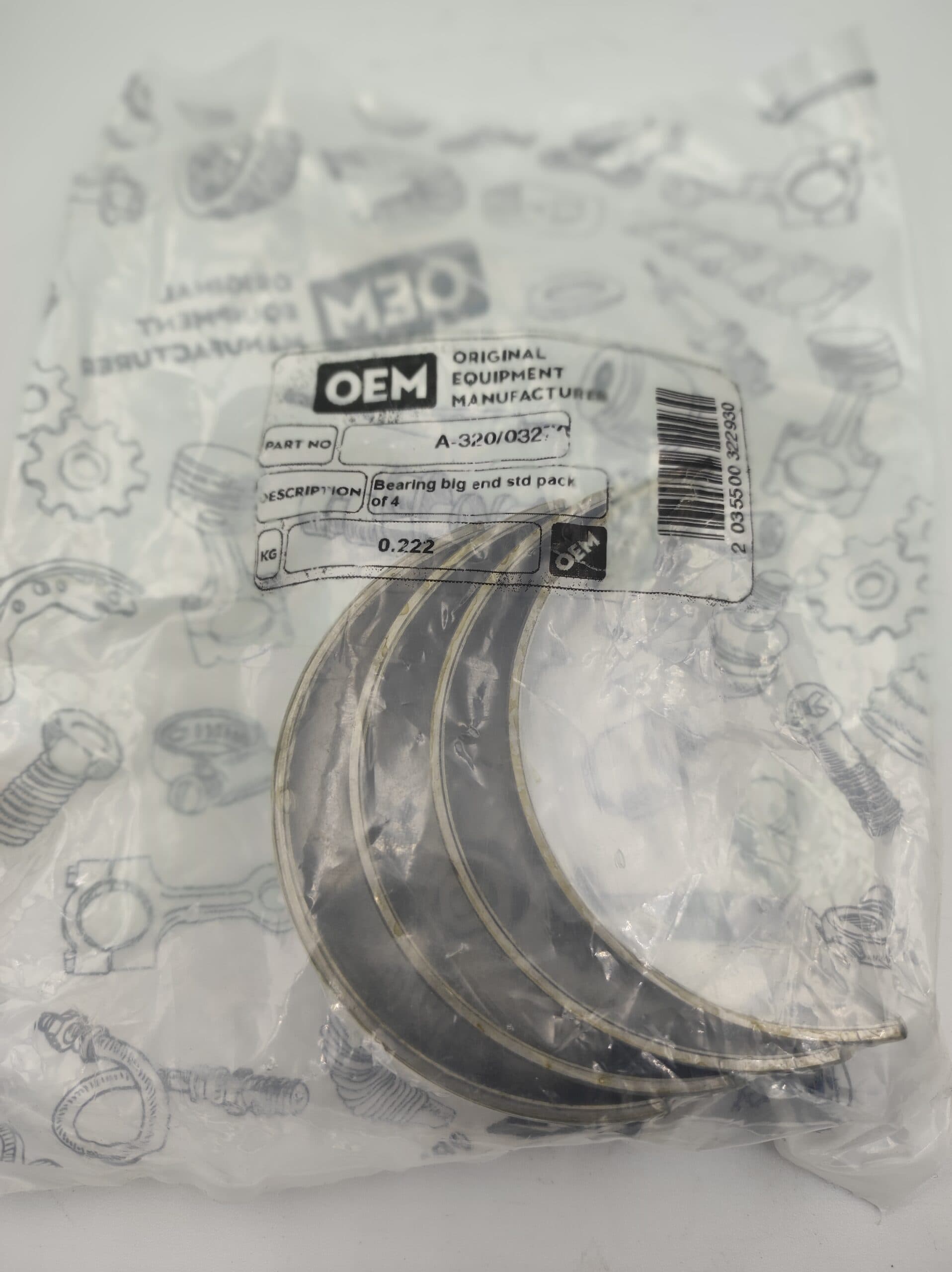 Panewka korbowodowa JCB DieselMax