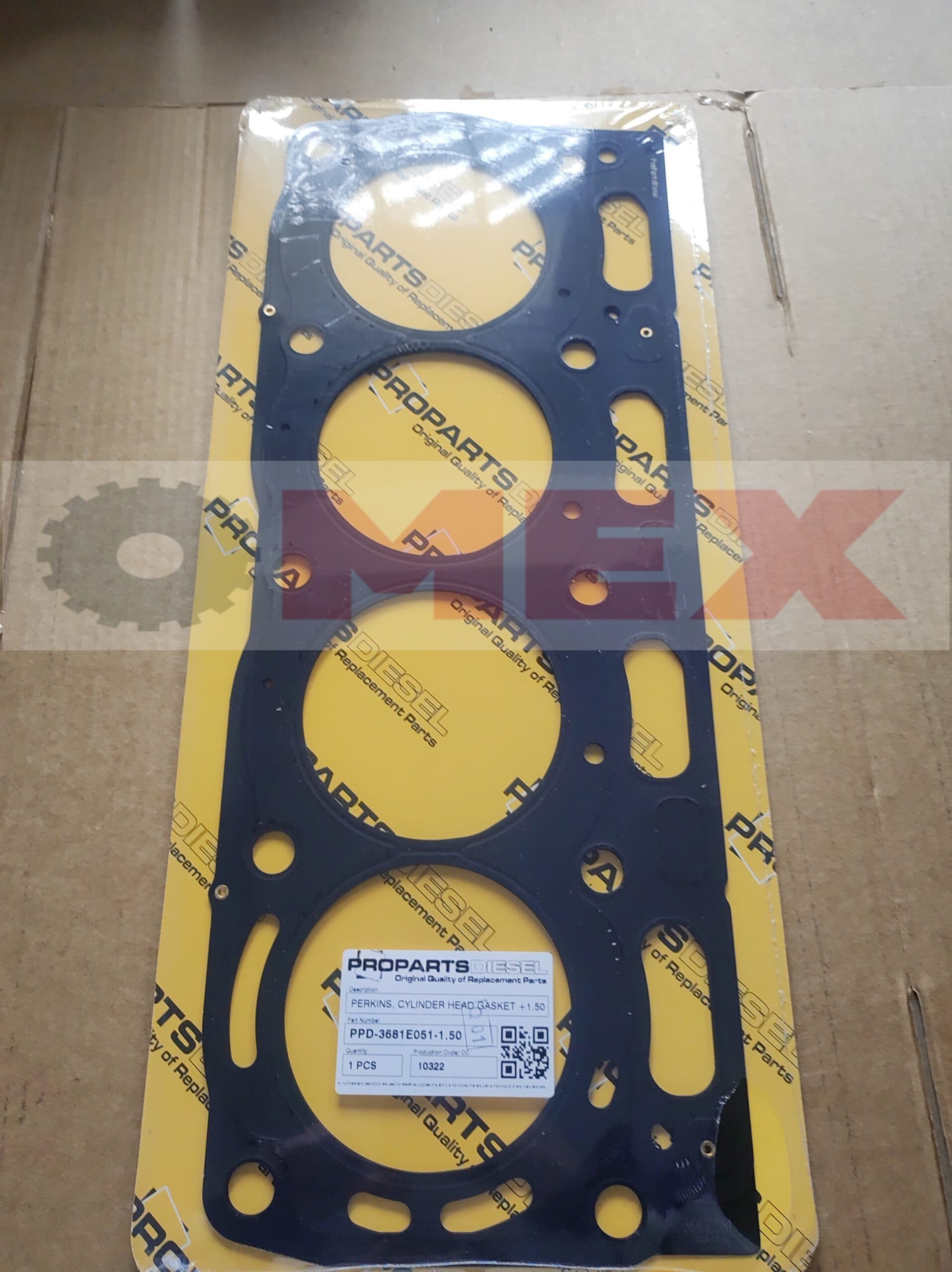 3681E051-1.5 Uszczelka pod głowicę CAT 434