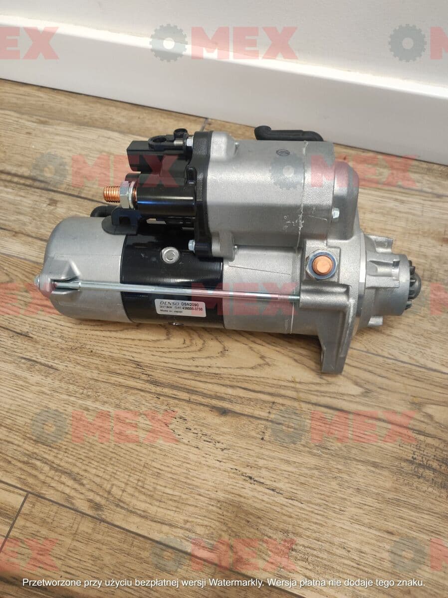 Rozrusznik Hitachi ZW220-6, silnik Cummins QSB67