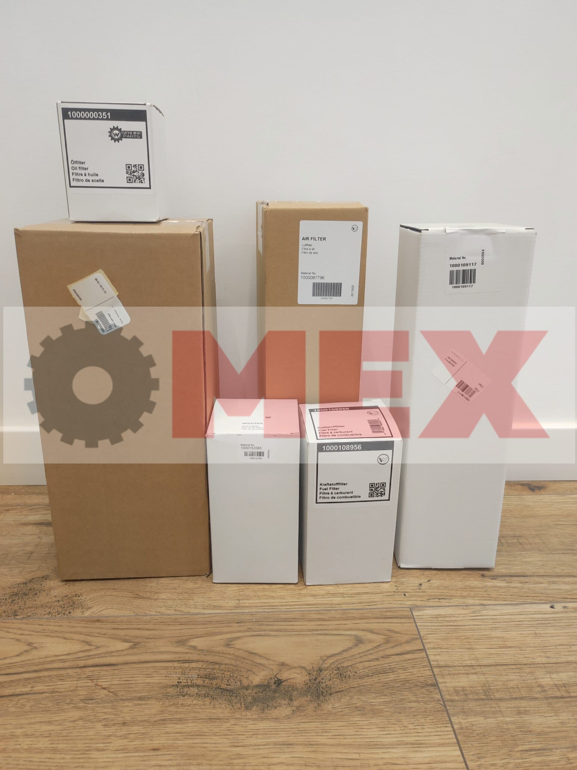 Zestaw filtrów do Kramera 750