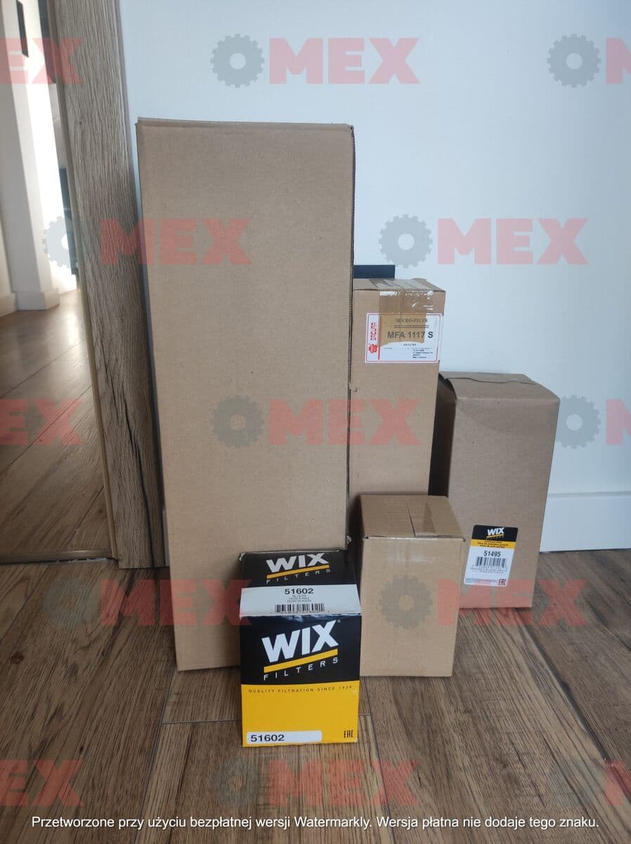 Zestaw filtrów Case 1840