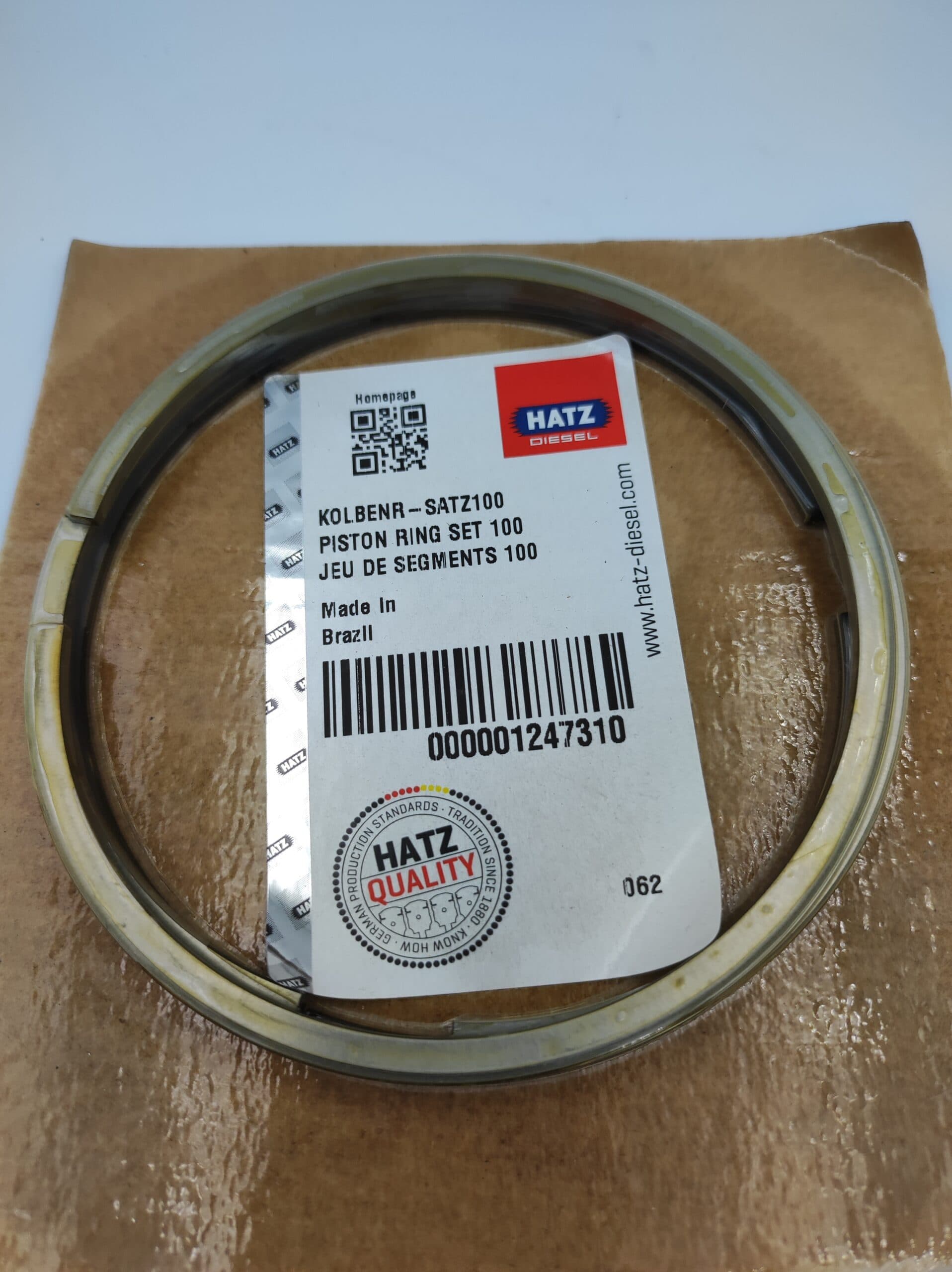 Pierścienie tłokowe nominalne Hatz 1D81