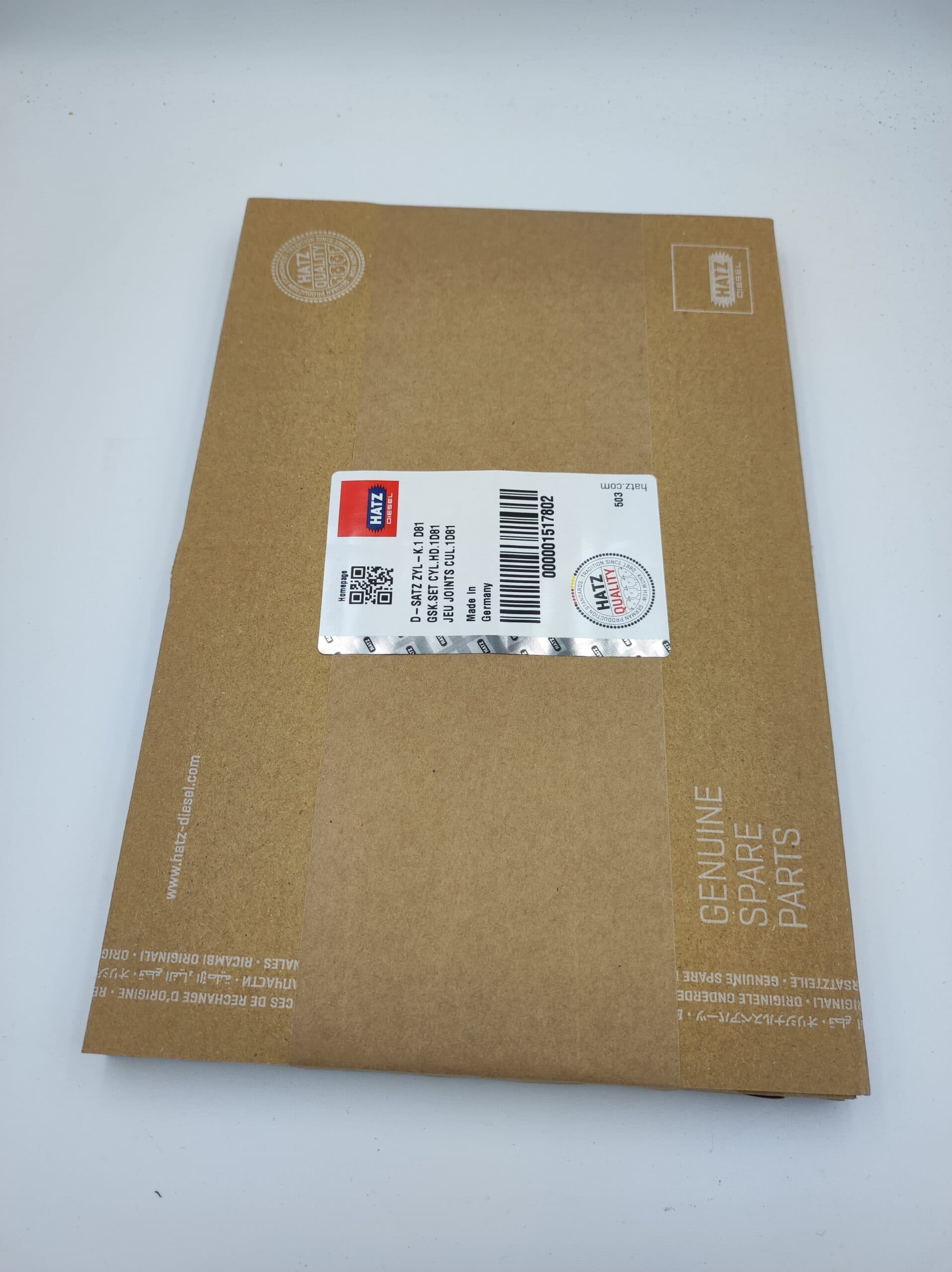 Zestaw uszczelek na górę silnika Hatz 1D81