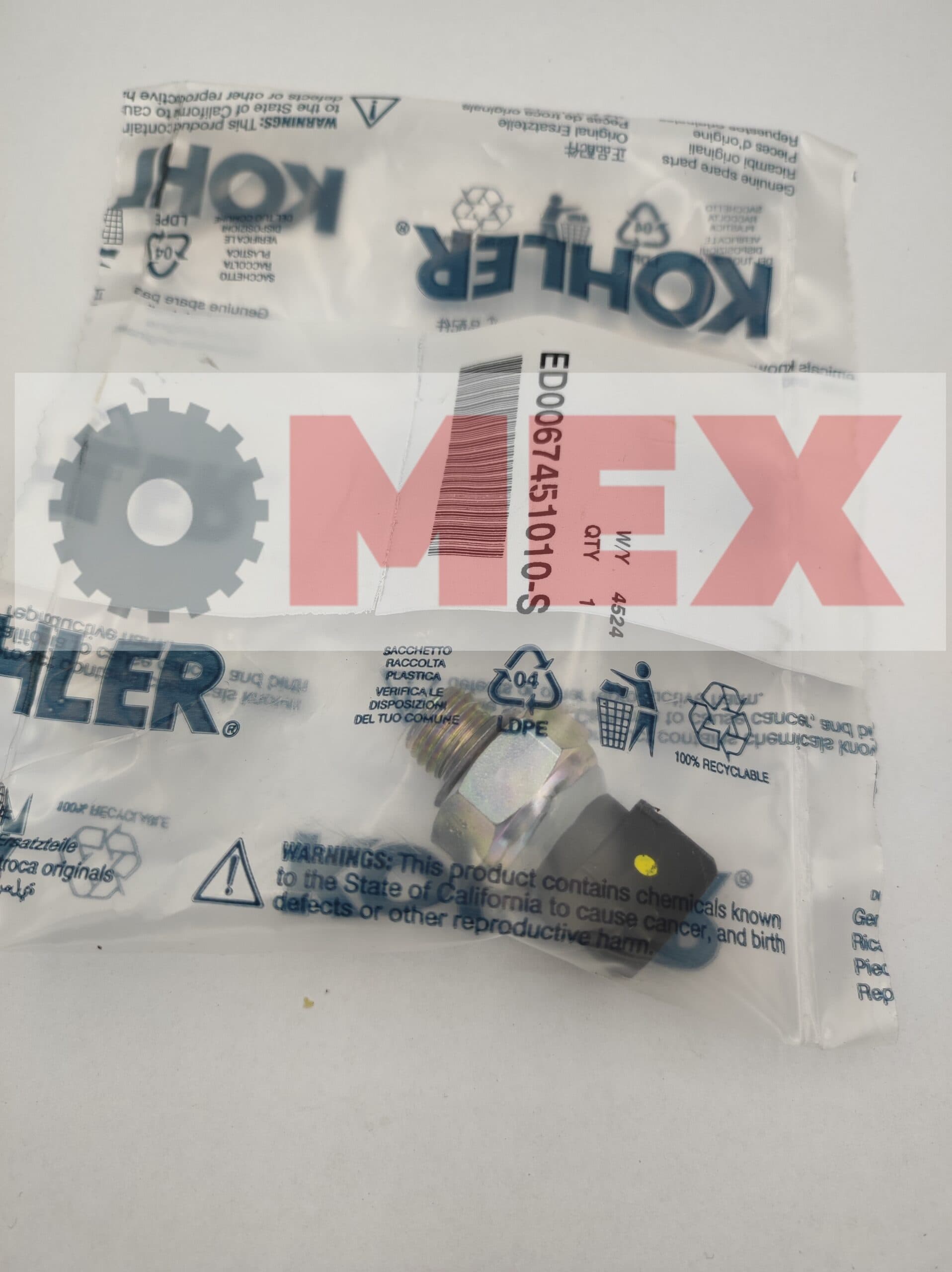 Czujnik ciśnienia oleju Kramer 5085