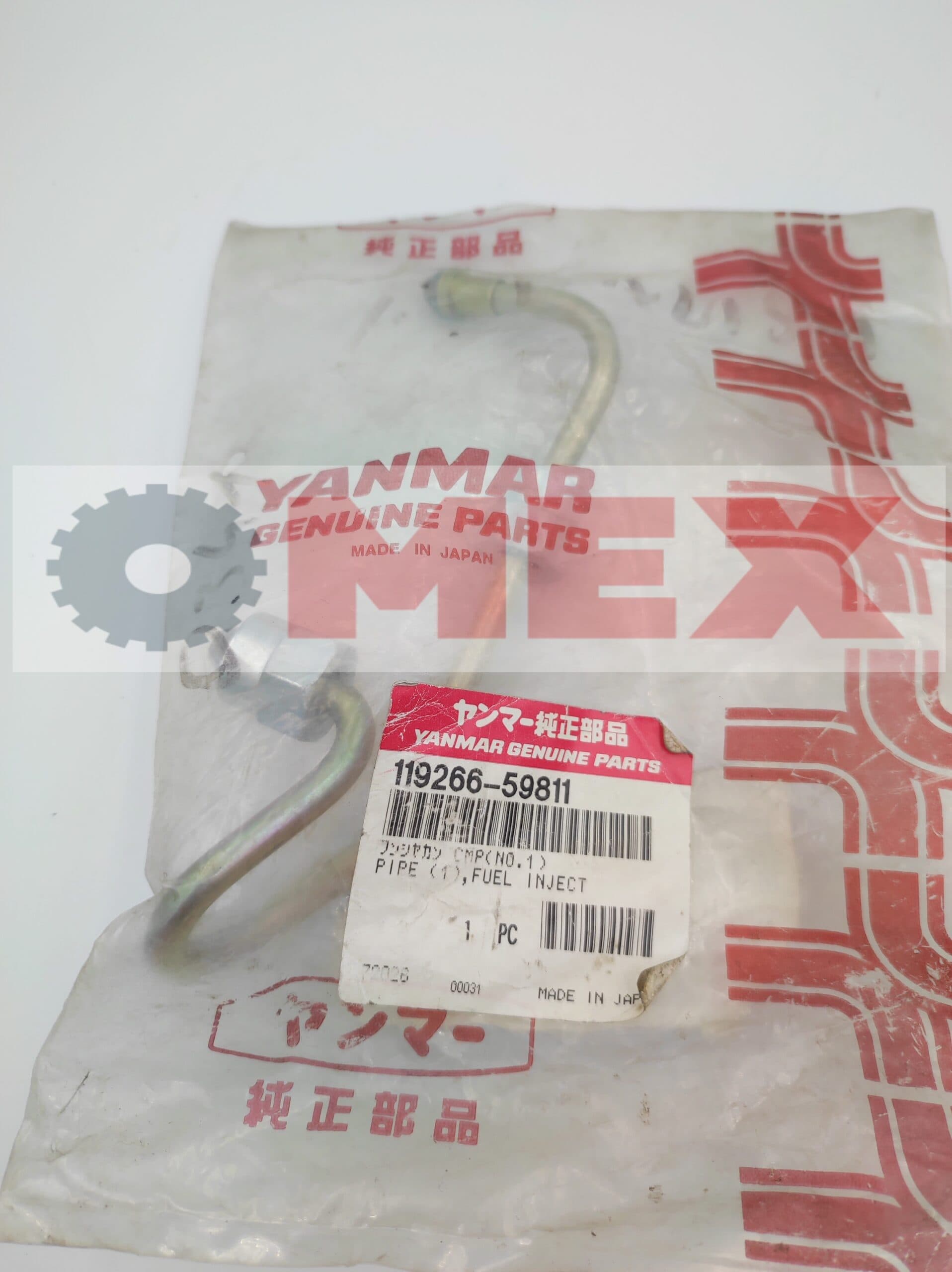 Przewód paliwowy wysokiego ciśnienia Yanmar 3TNE68