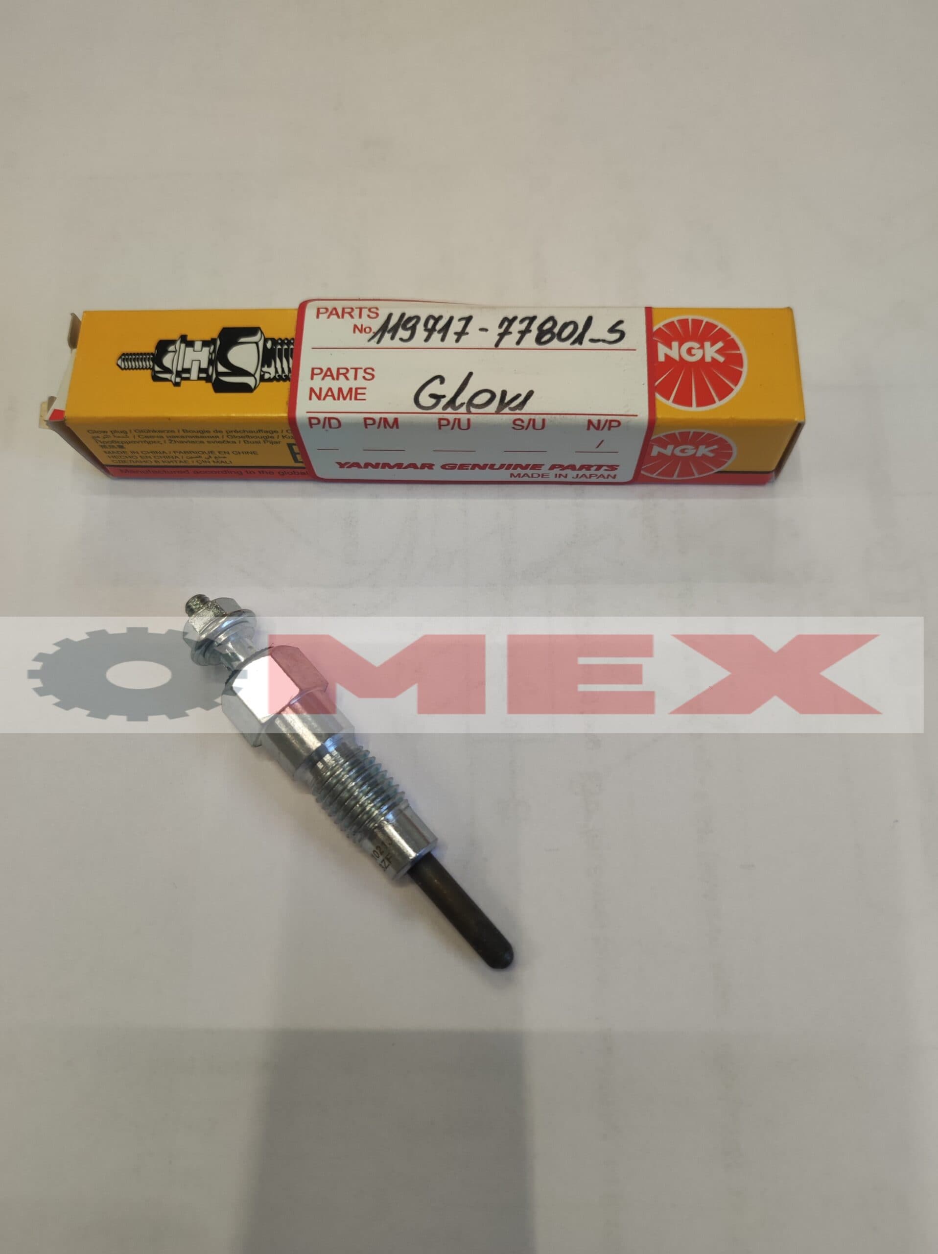 Świeca żarowa Yanmar 3TNV70-VBVA2