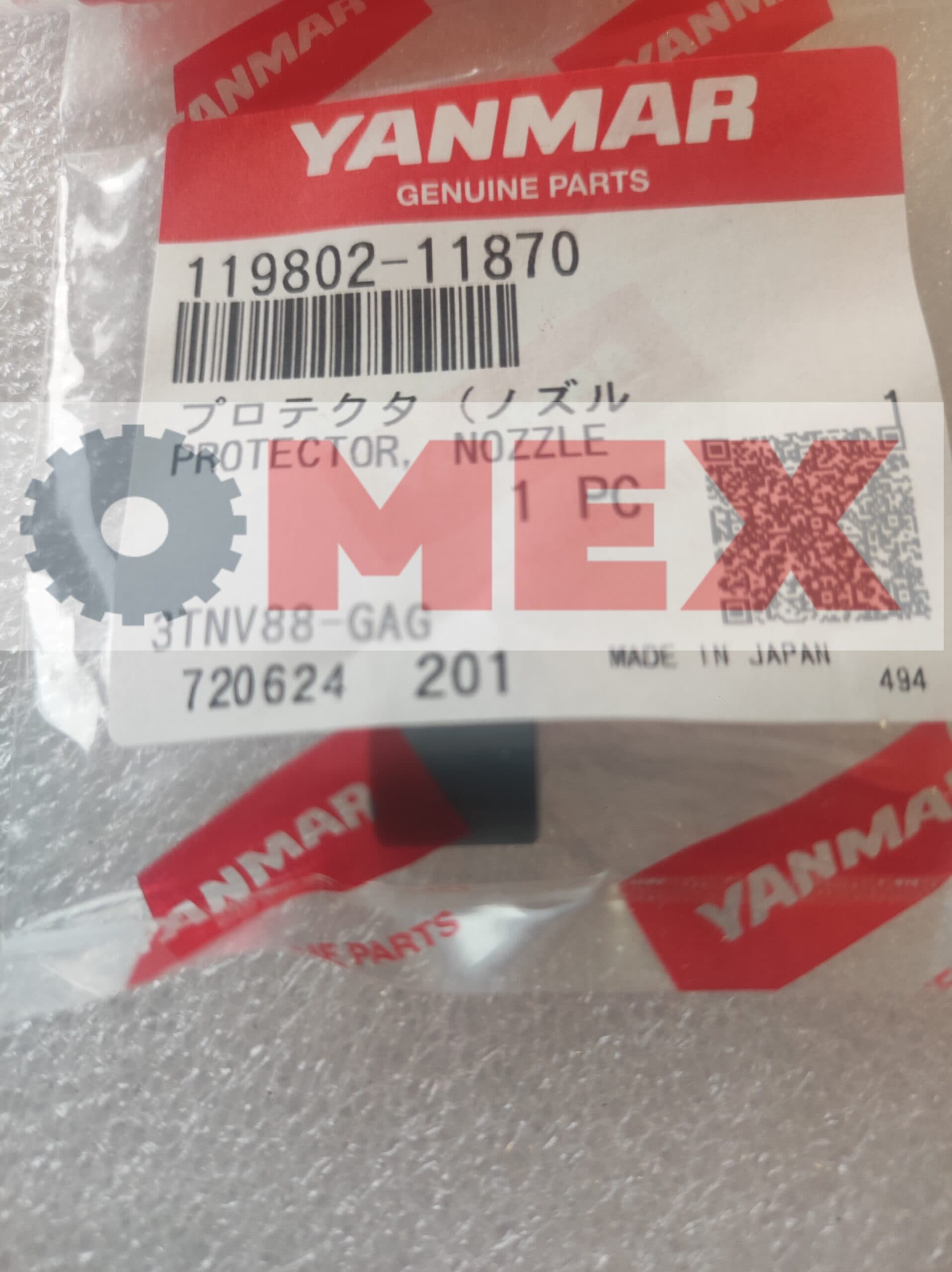 Zabezpieczenie wtrysku Yanmar 4TNV98-ZPTX