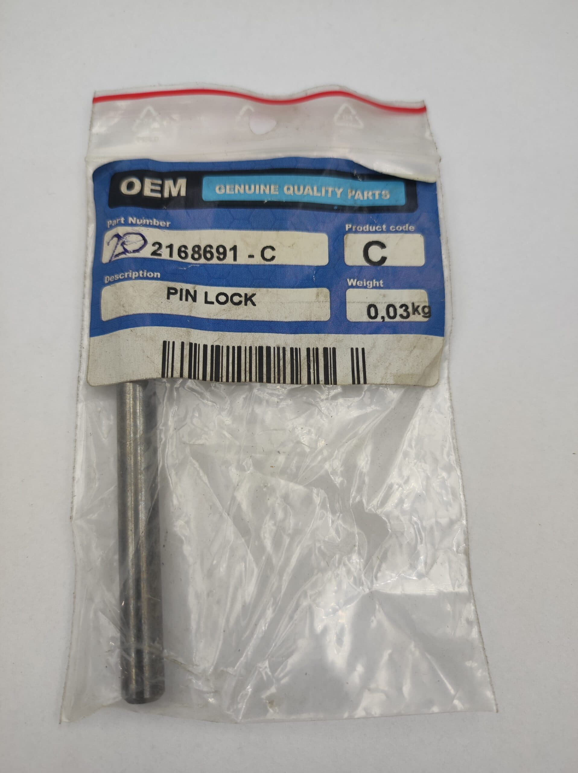 Sworzeń zabezpieczenie wałka dyfer CAT 428D