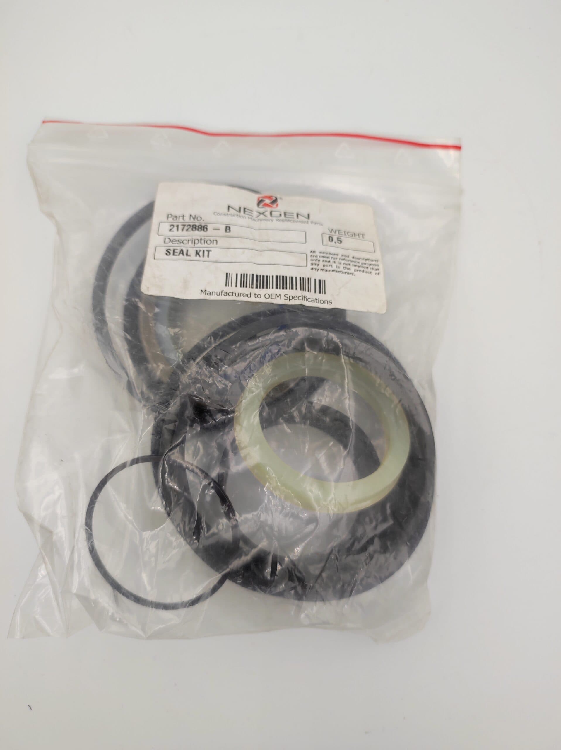 Zestaw uszczelnień siłownika skrętu CAT TH360B