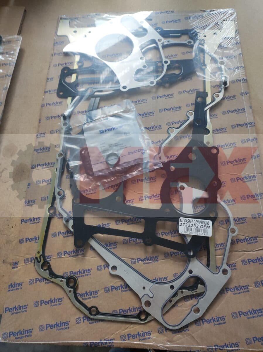 Zestaw uszczelnień na dół silnika Perkins, CAT 434