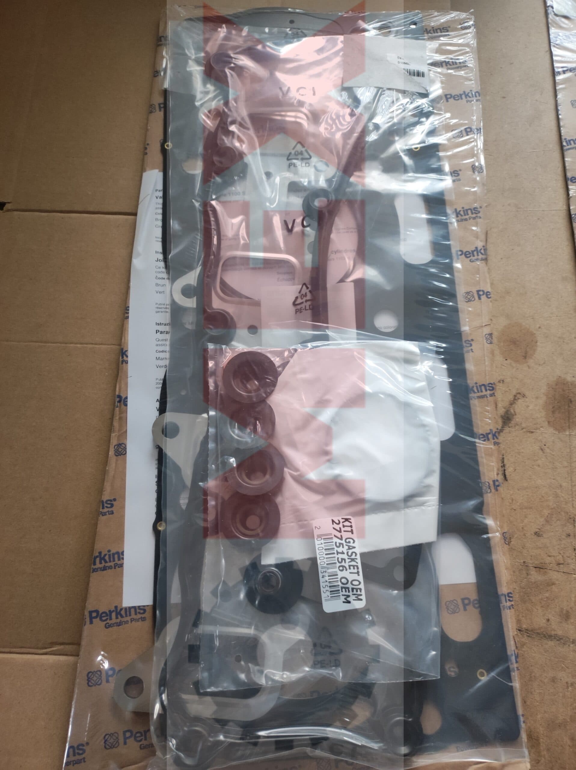 Zestaw uszczelek na górę silnika CAT 434