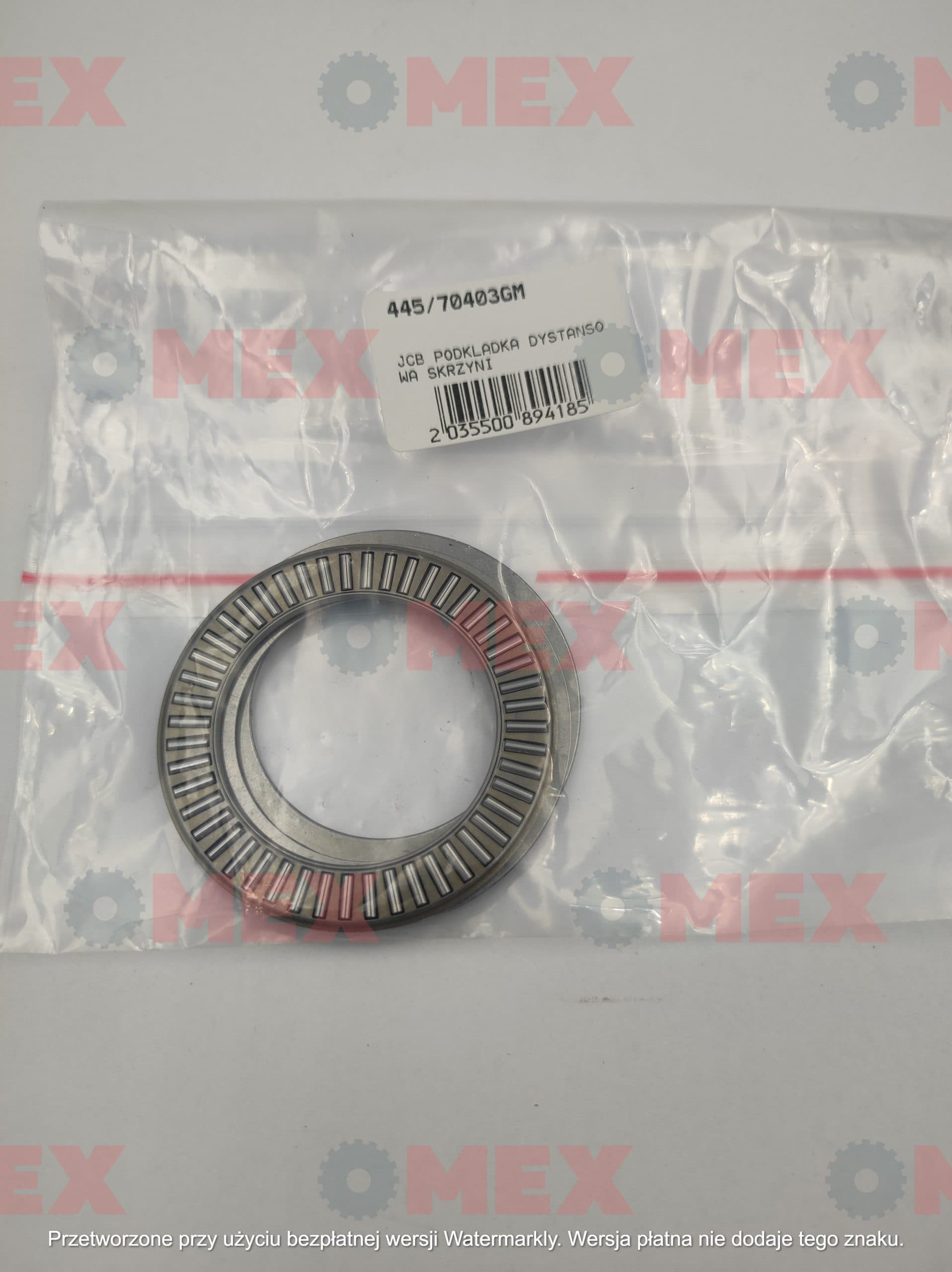 Podkładka dystansowa skrzyni JCB 528