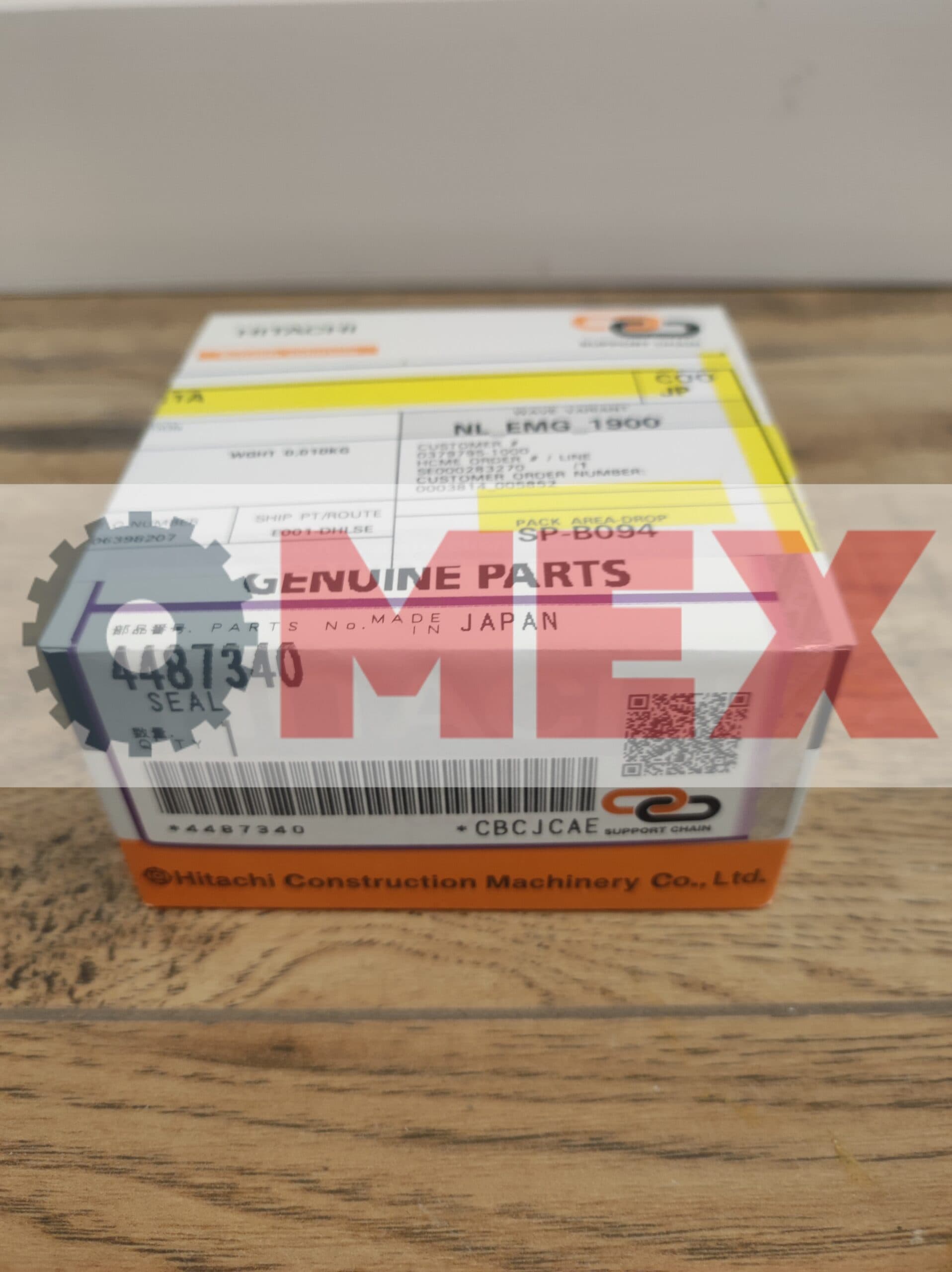 Zestaw uszczelnień pompy zębatej Hitachi ZW310