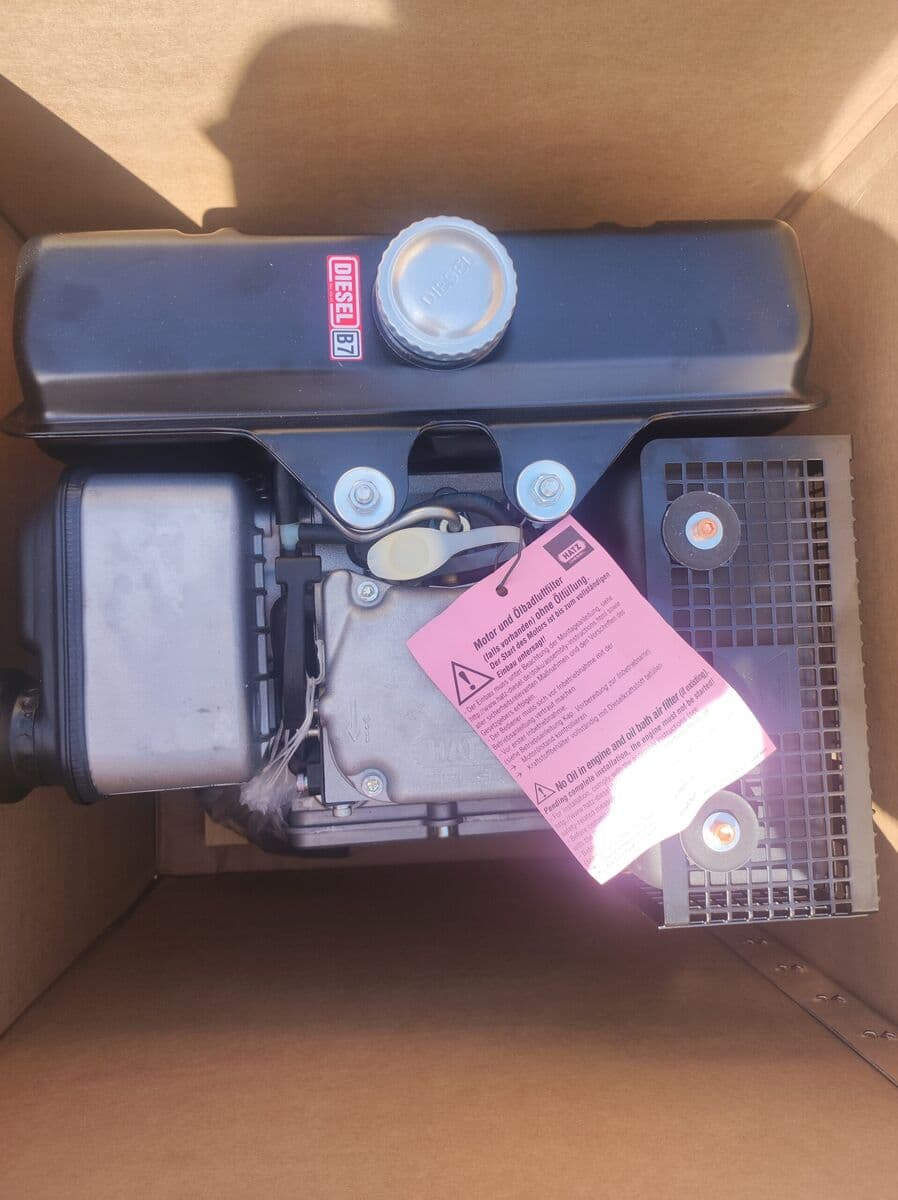 Silnik spalinowy Hatz 1D42S, Wacker Neuson DPU 5545