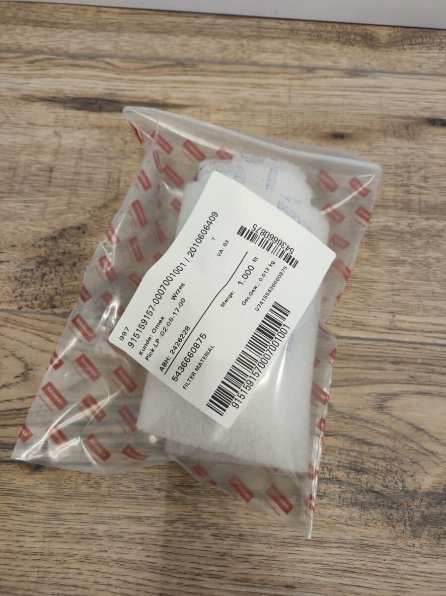 Filtr powietrza kabinowy Yanmar B95W