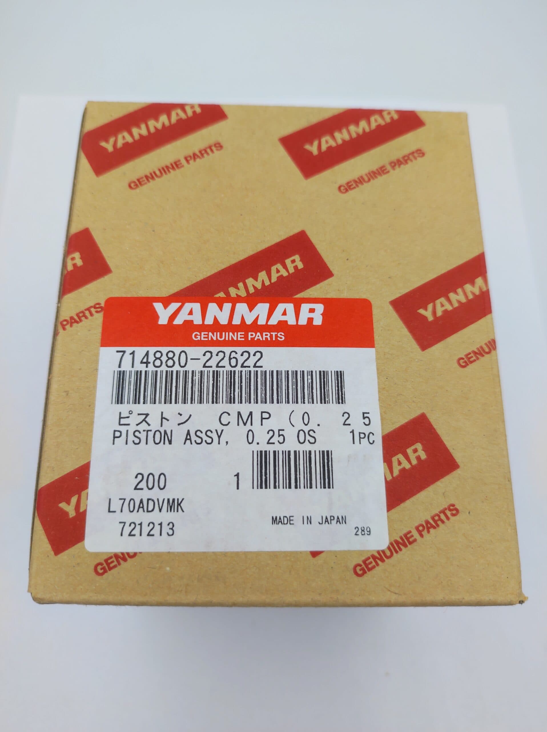 Tłok z pierścieniami do Yanmar L70