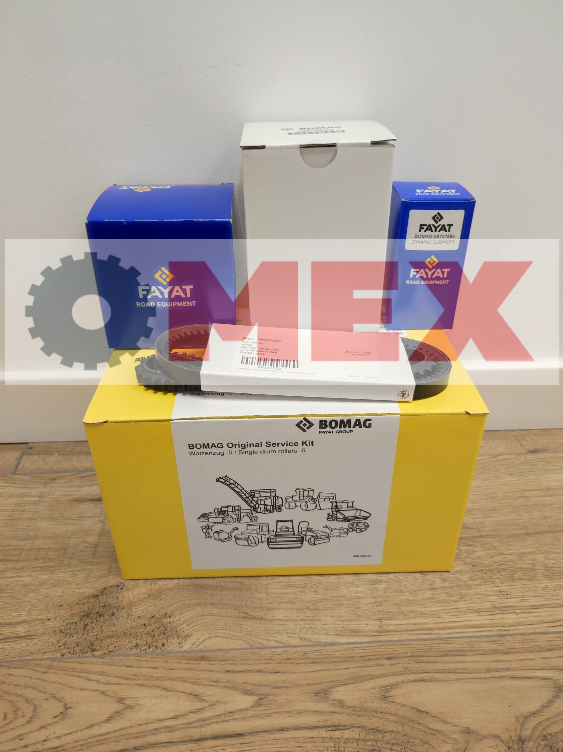 Zestaw filtrów na 500 Mth do Bomag BW177DH-5