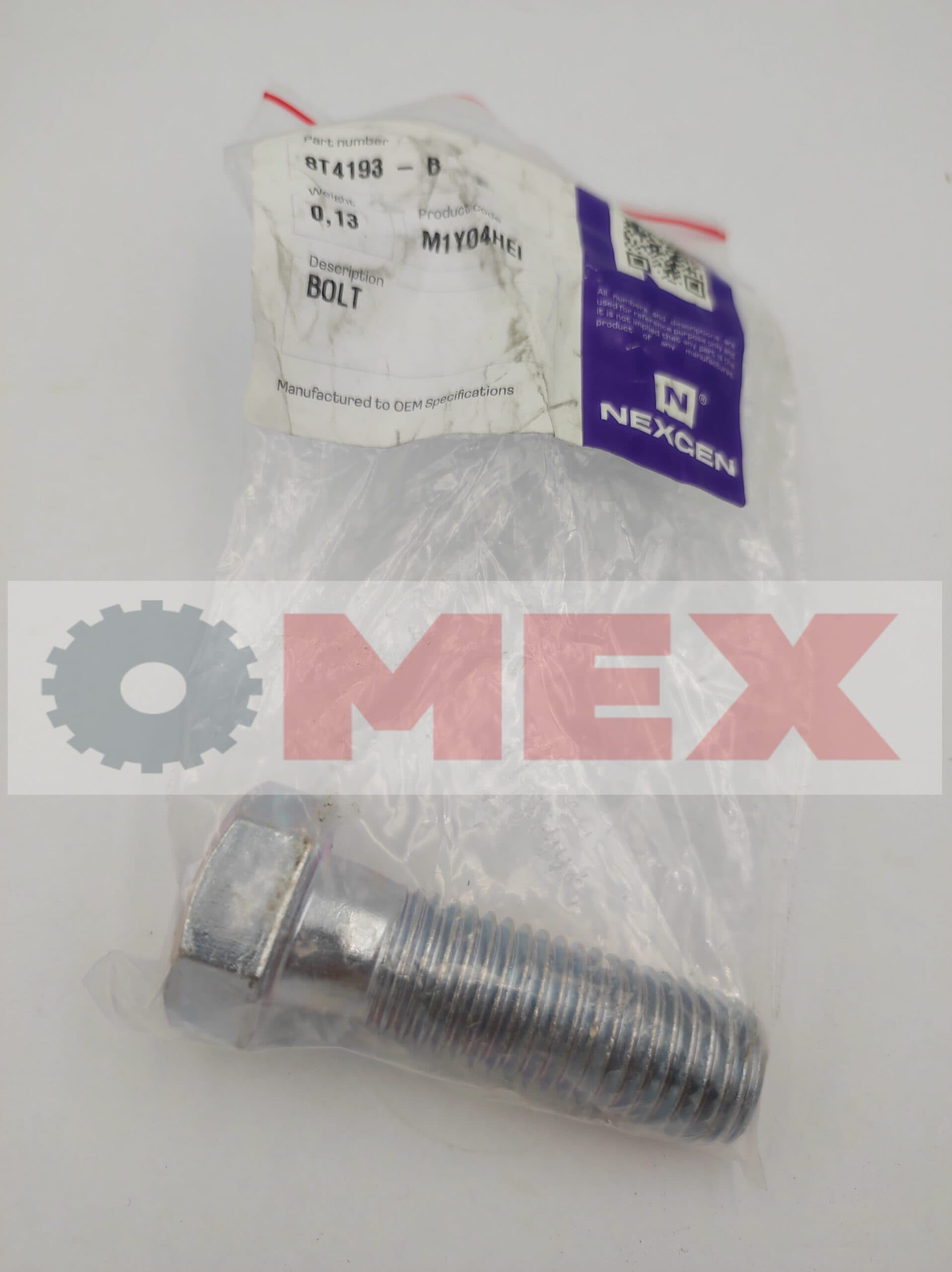 Śruba podpór gumowych CAT 444F