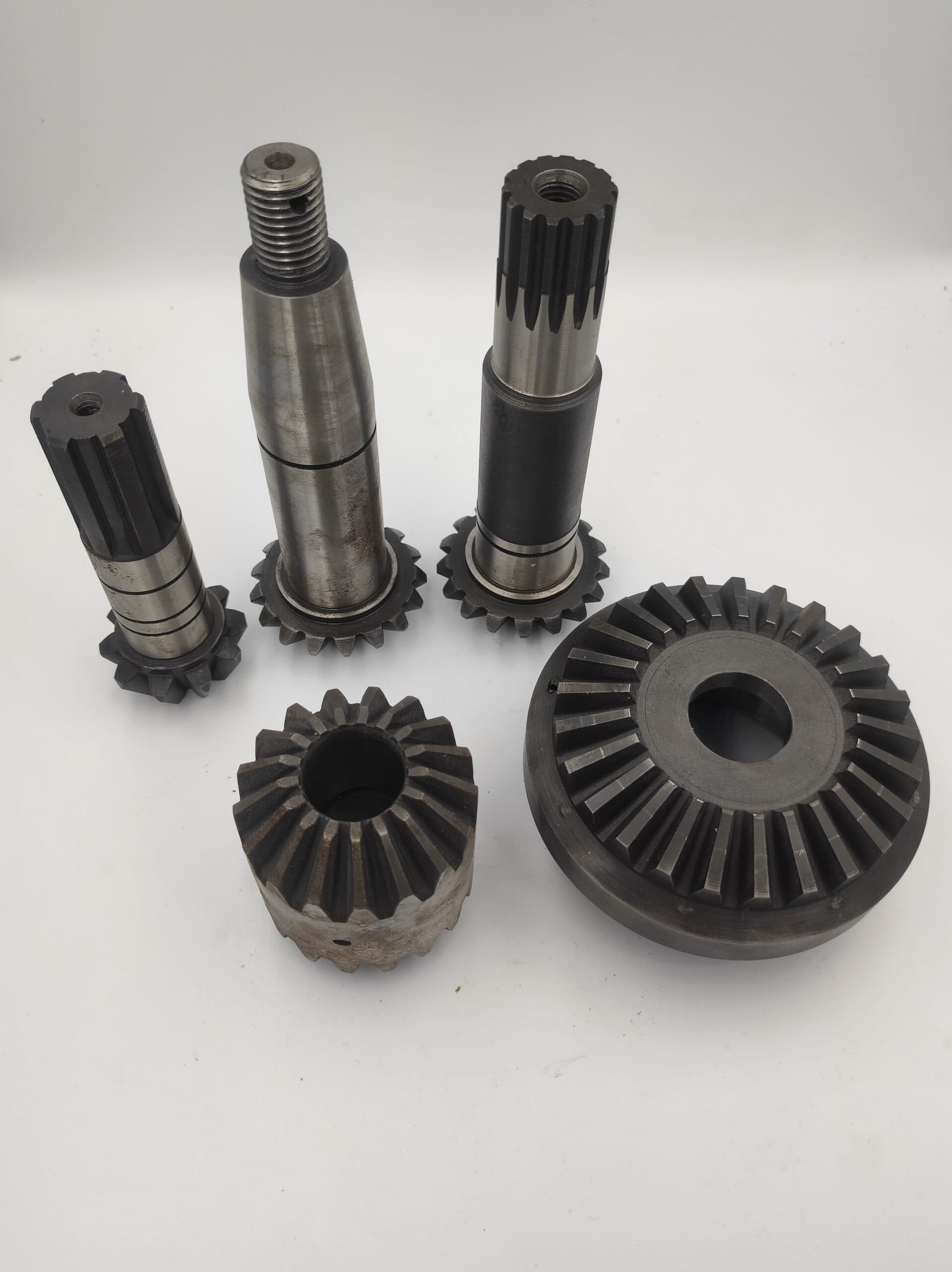 Komplet kół stożkowych – części wykonane według wzoru klienta