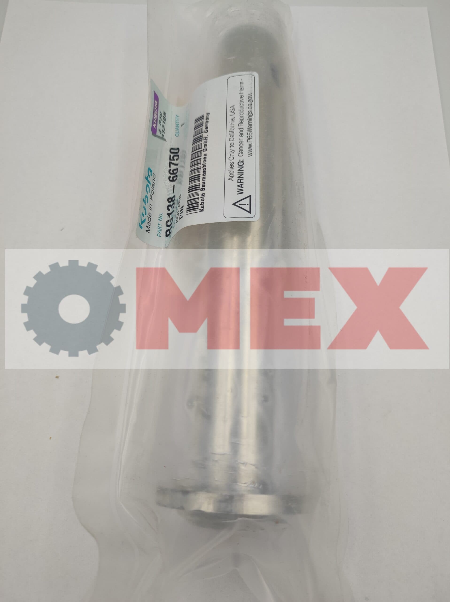 Sworzeń łyżki Kubota KX41-3S