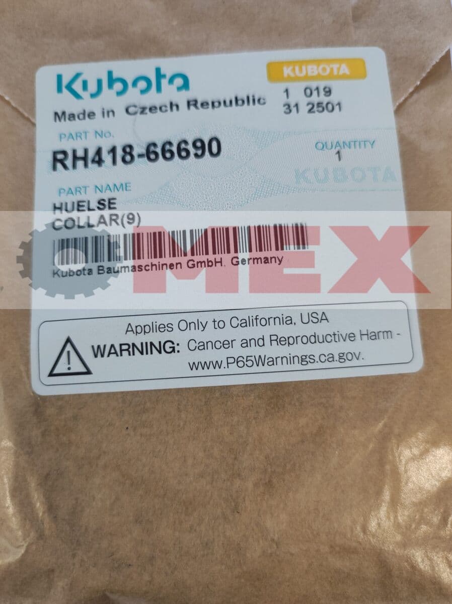 Tuleja dystansowa Kubota KX027-4