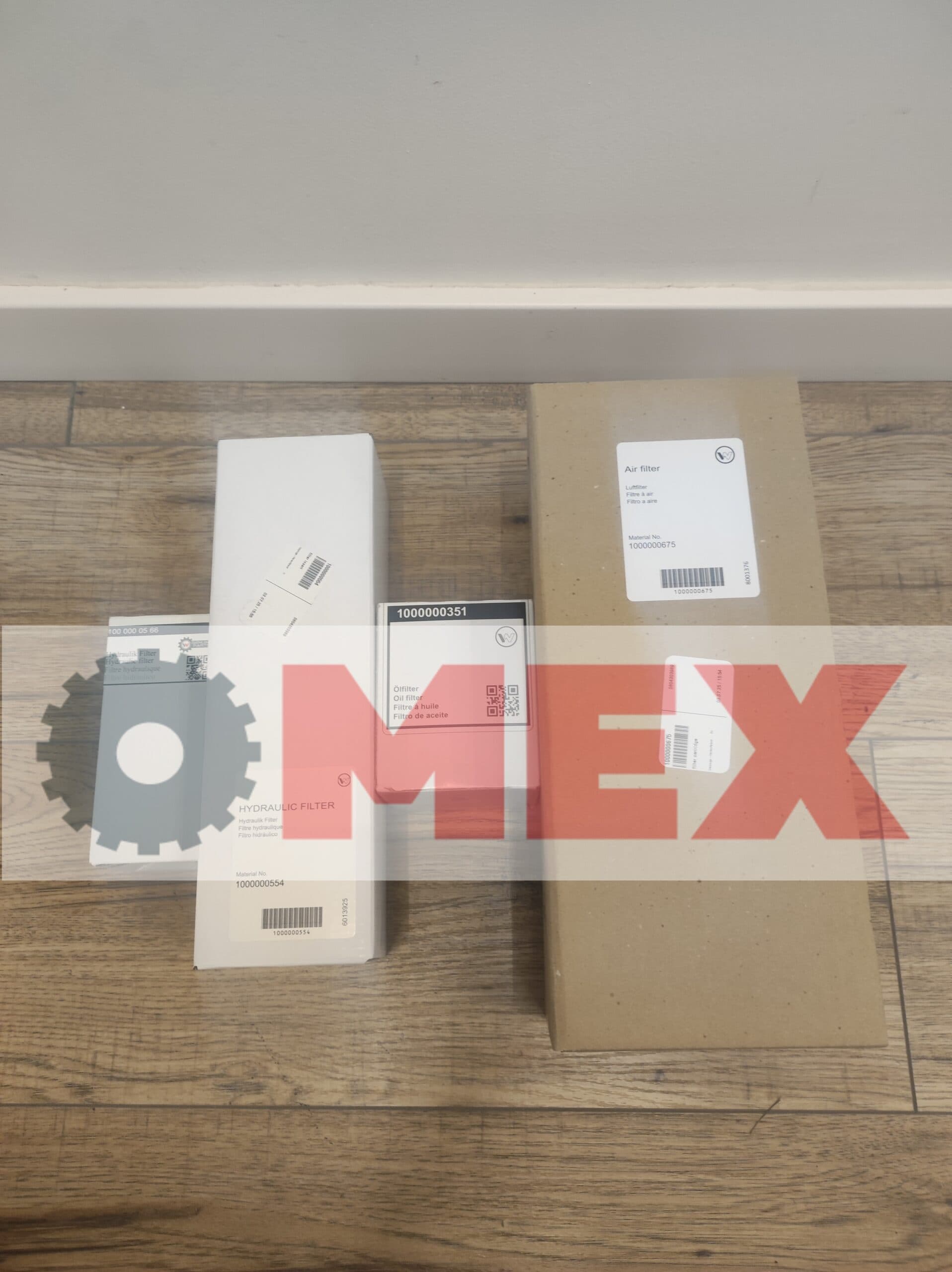 Zestaw filtrów do Kramera 316-II