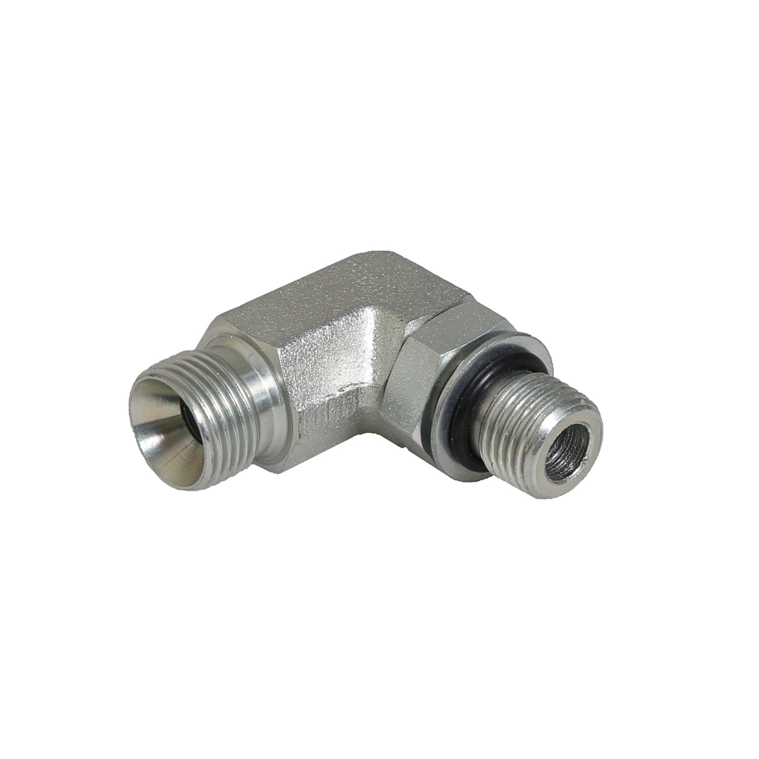 JCB - Kolanko obudowy hydroklapy 9/16UNF - 3/8BSP - AZERI PARTS