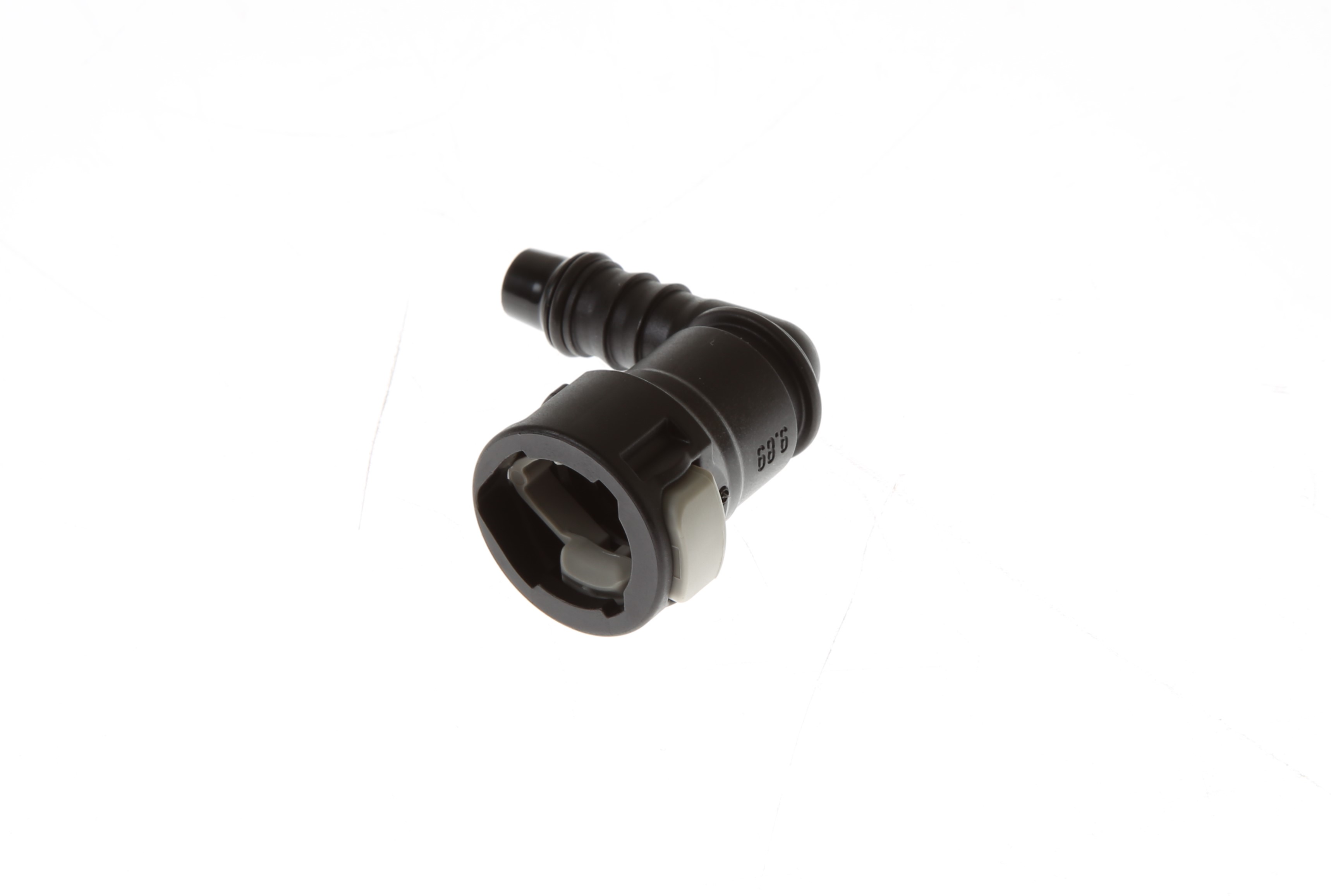 JCB - Złączka paliwa 90 stopni 9.89mm - AZERI PARTS