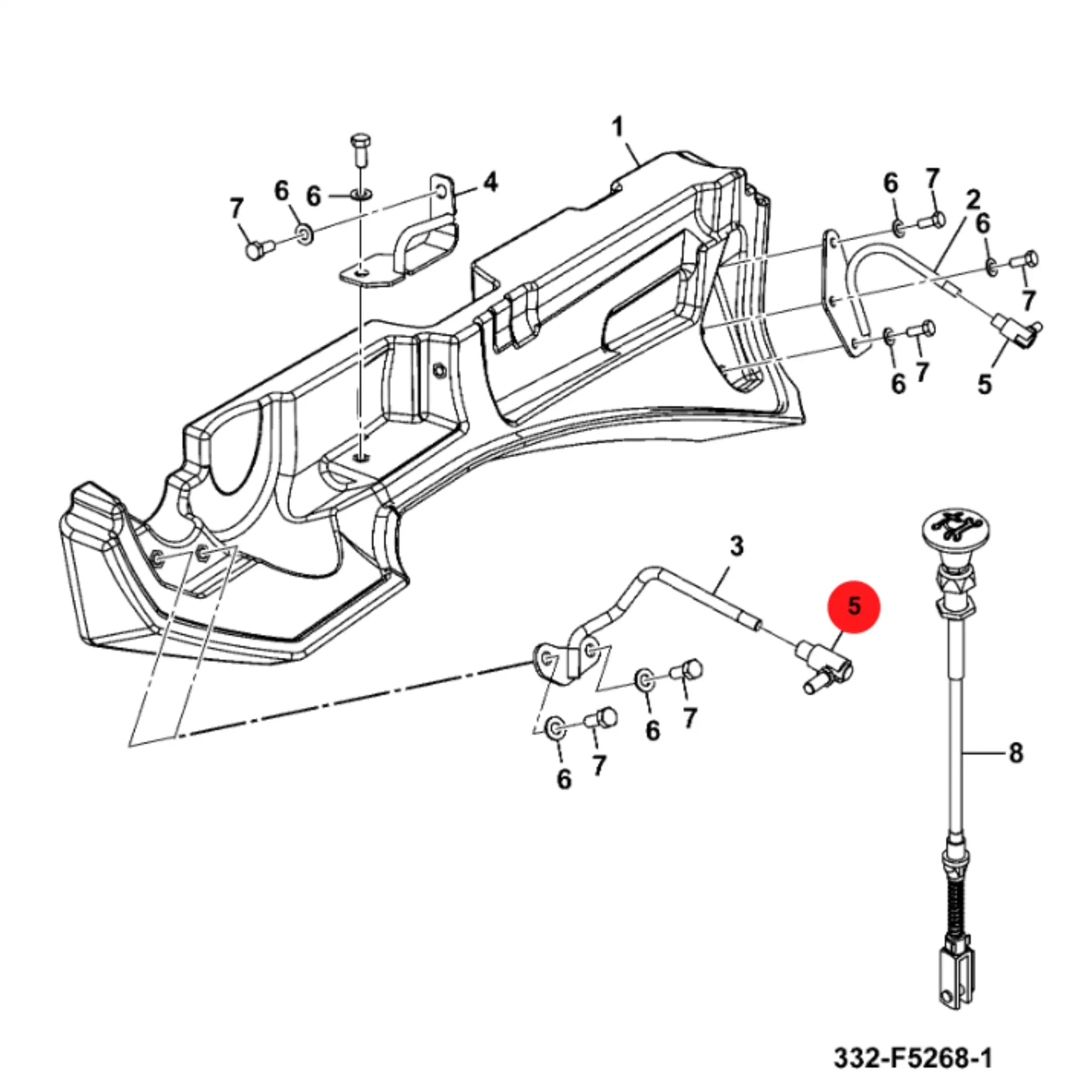 JCB - Przegub Koparka Ładowarka 3CX 4CX 331/32860 Oryginał