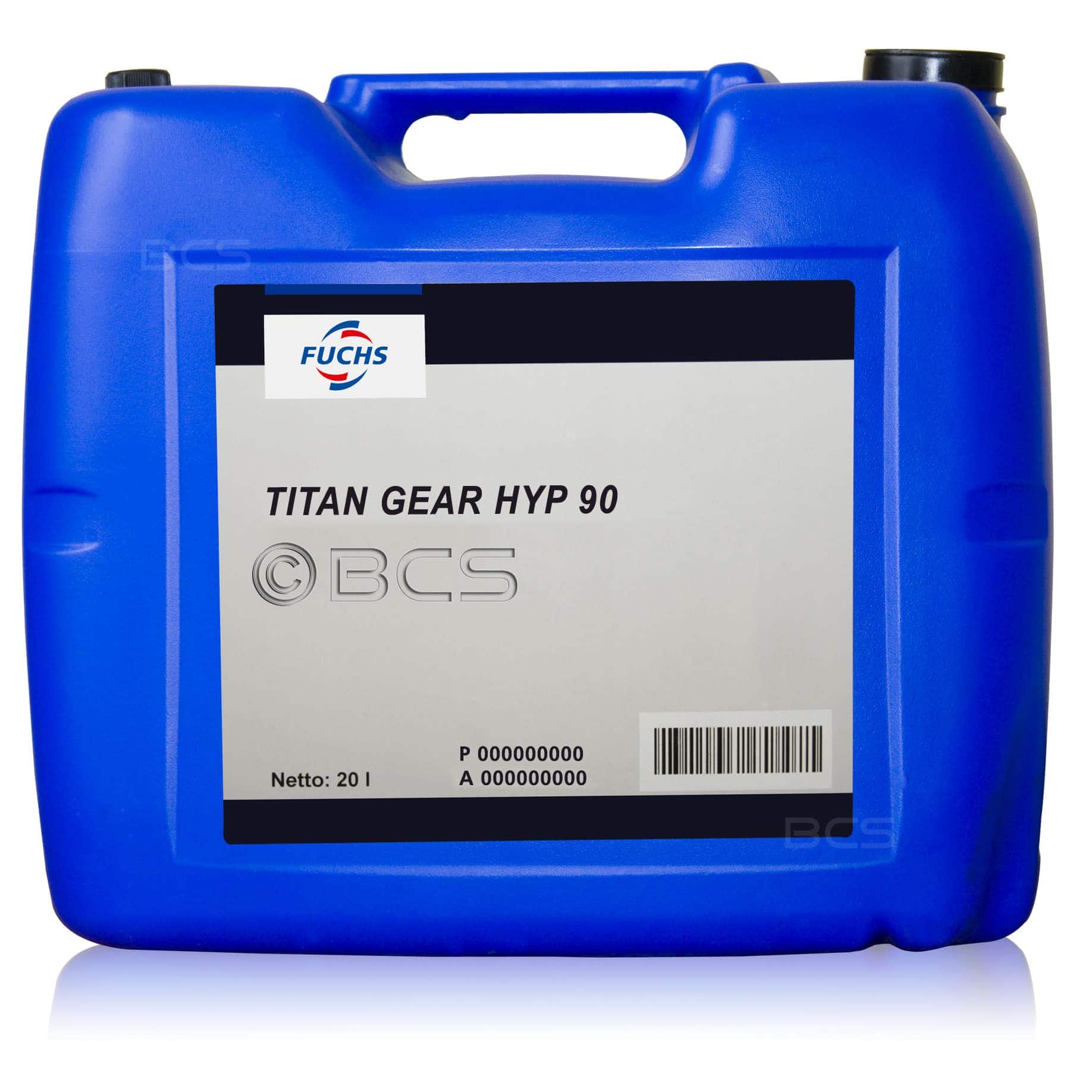 20 litrów FUCHS TITAN GEAR HYP 90 - olej przekładniowy
