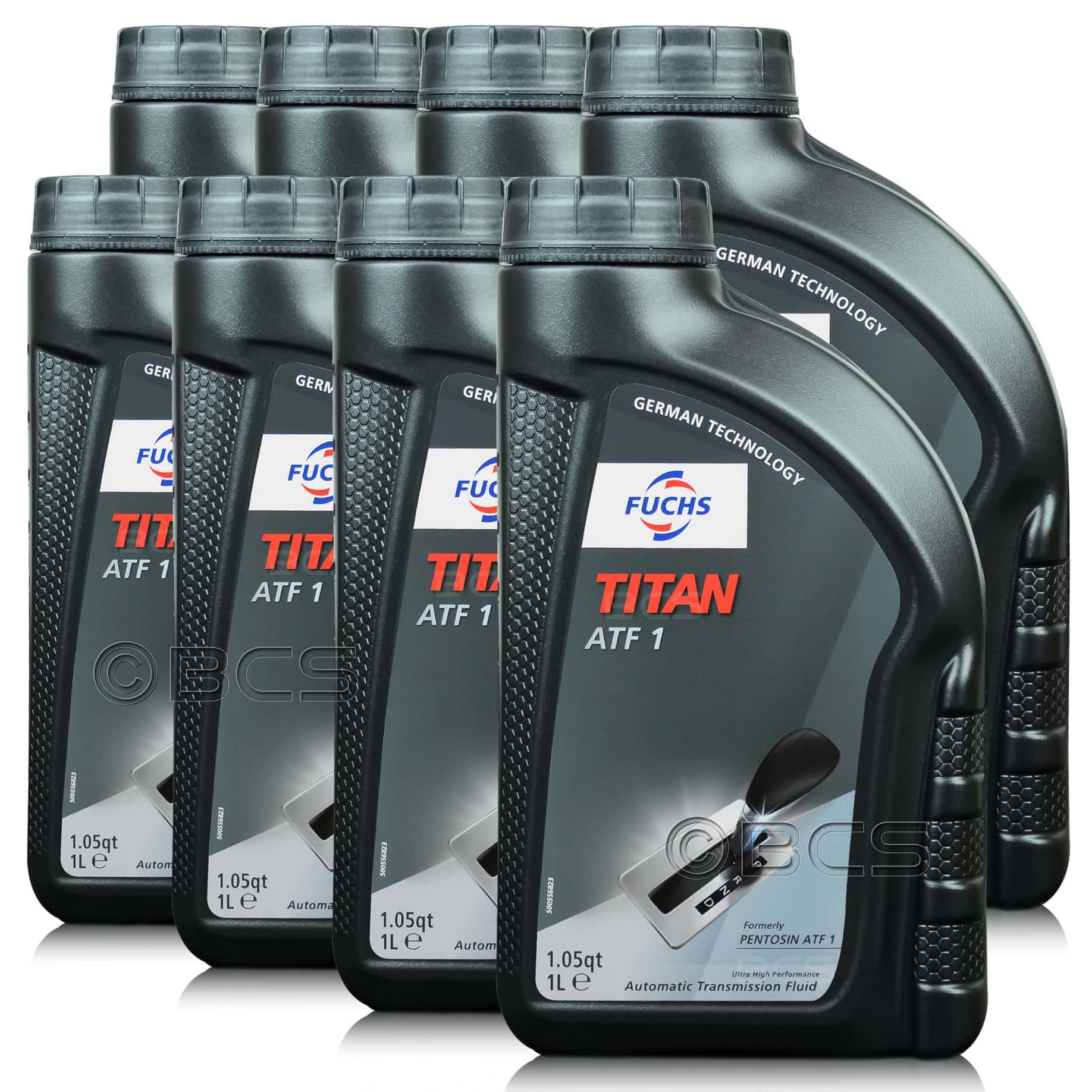 8 litrów FUCHS TITAN ATF 1 - olej do automatycznych skrzyń biegów - ZESTAW - TANIEJ