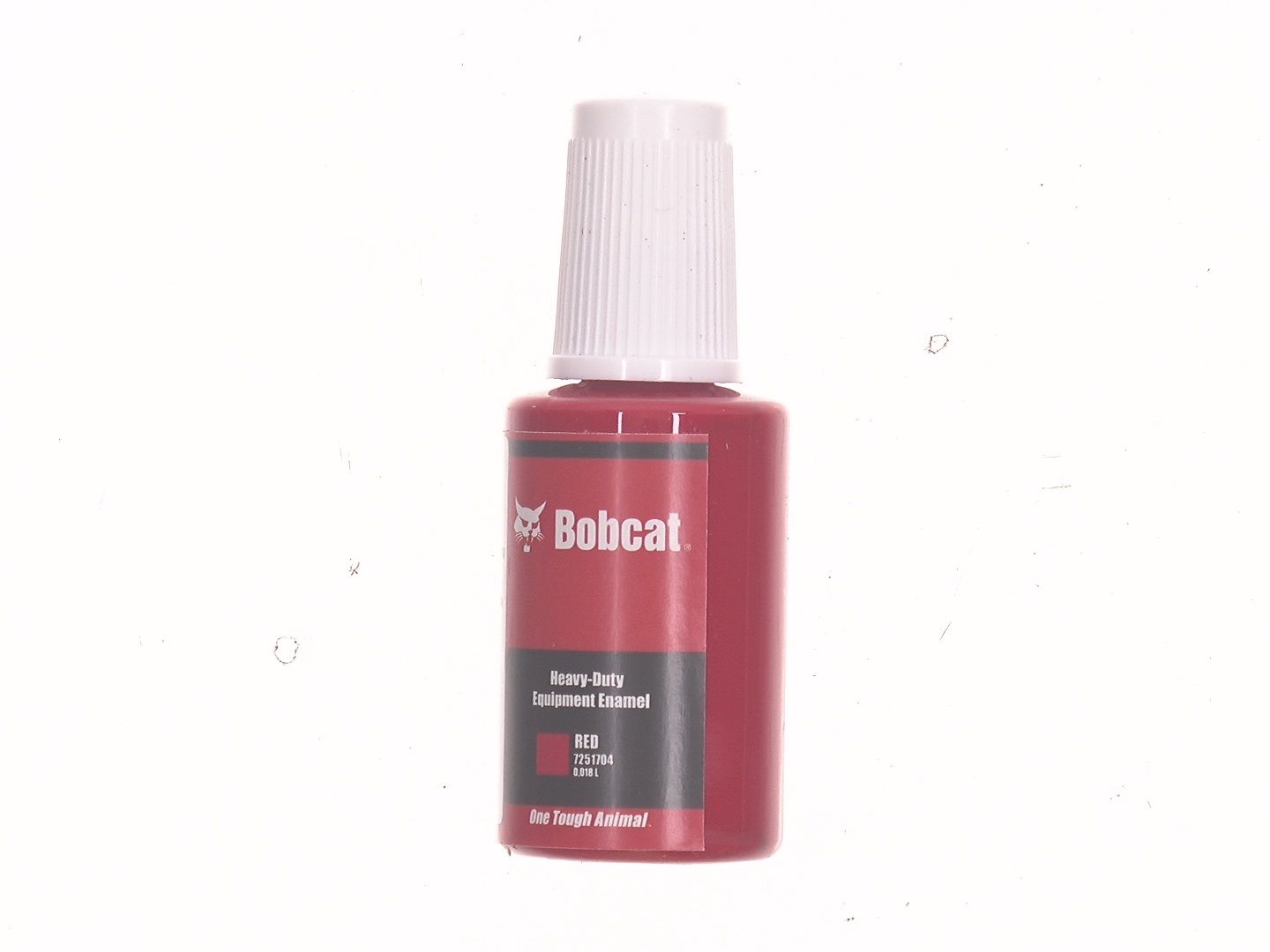 BOBCAT - Butelka czerwonej farby Bobcat, 12 ml