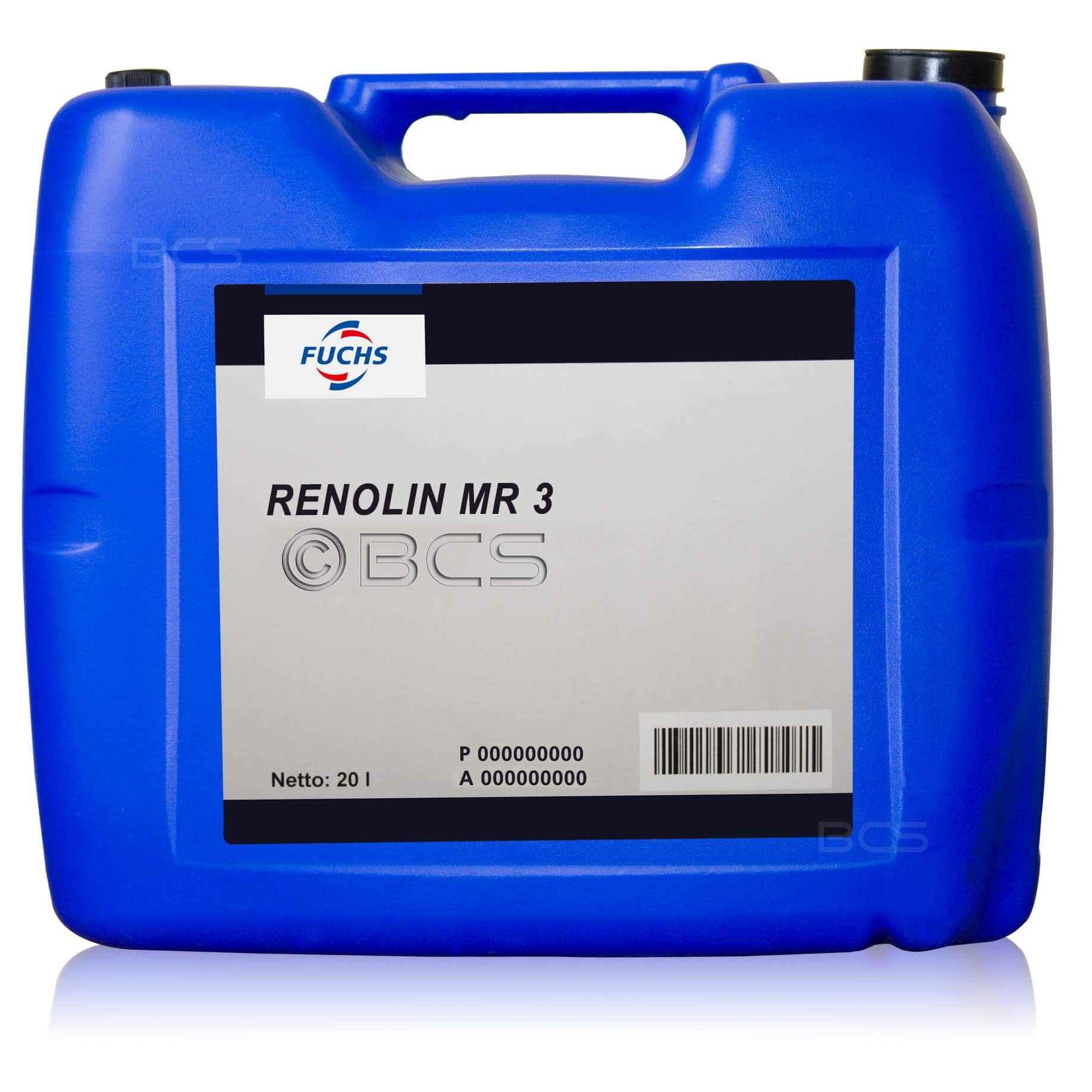 20 litrów FUCHS RENOLIN MR 3 VG 10 - olej hydrauliczny i smarowy