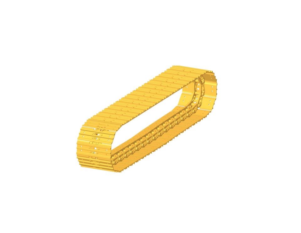 CAT - Mini Hydraulic Excavator Track with Triple Grouser