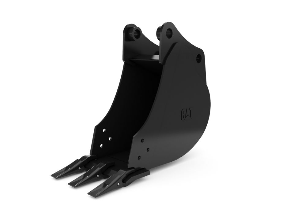 CAT - 305 mm (12 in), 60 L (2.1 ft3), Pin On, 45 mm (1.8 in)