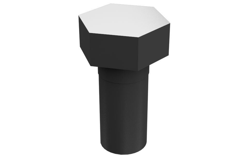 CAT - M12-1.75 x 25mm Hex Head Bolt