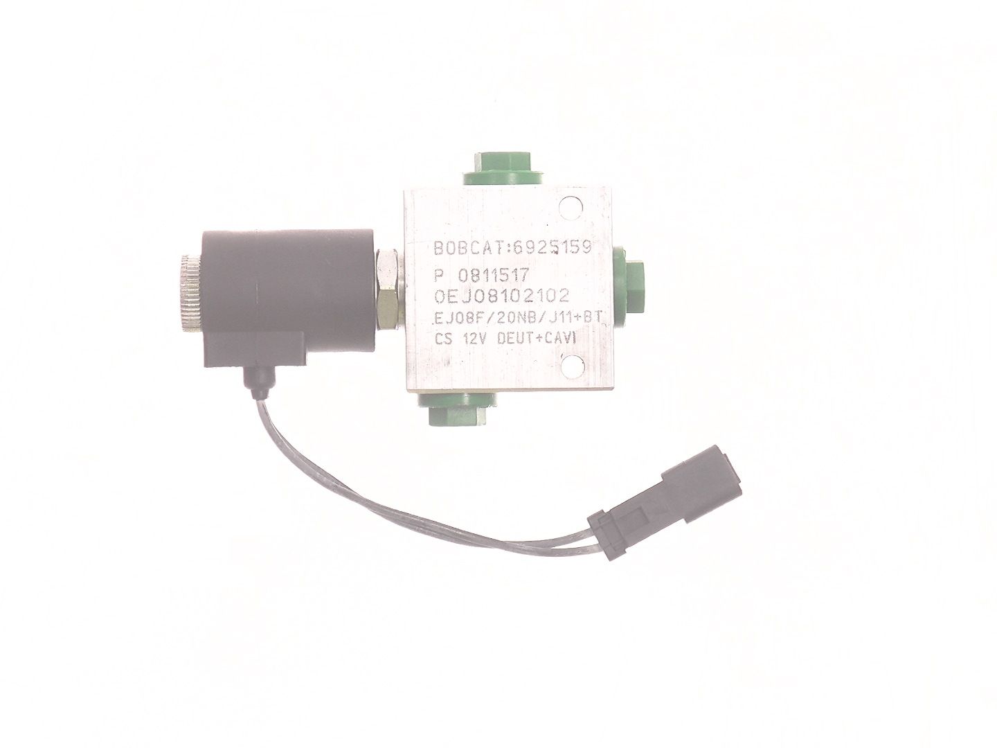 BOBCAT - Blok zaworowy, 3/2-drożny, CE, 12V, 6925159