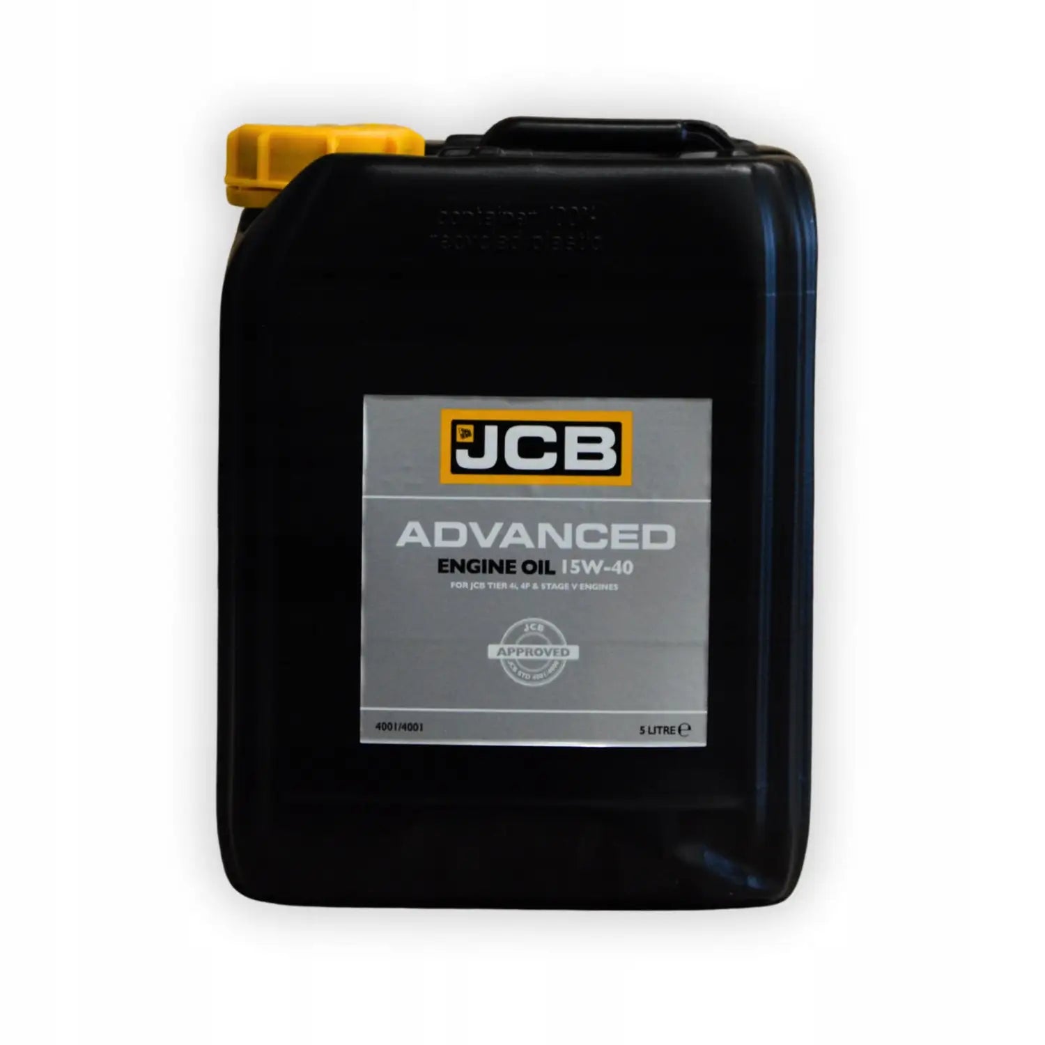 JCB - Olej Silnikowy Advanced Engine Oil 15W40 - 5 L 4001/4001E Oryginał