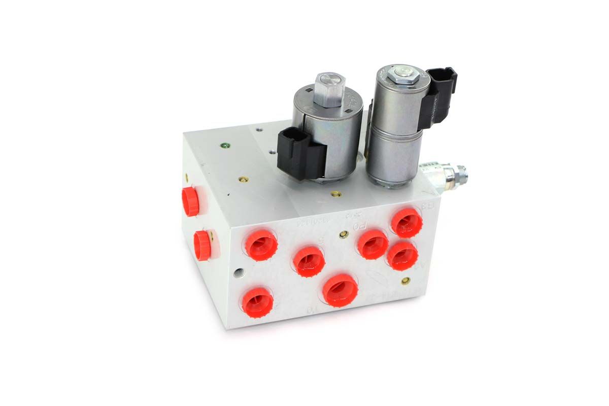 Blok kolektora hydraulicznego, 7419288