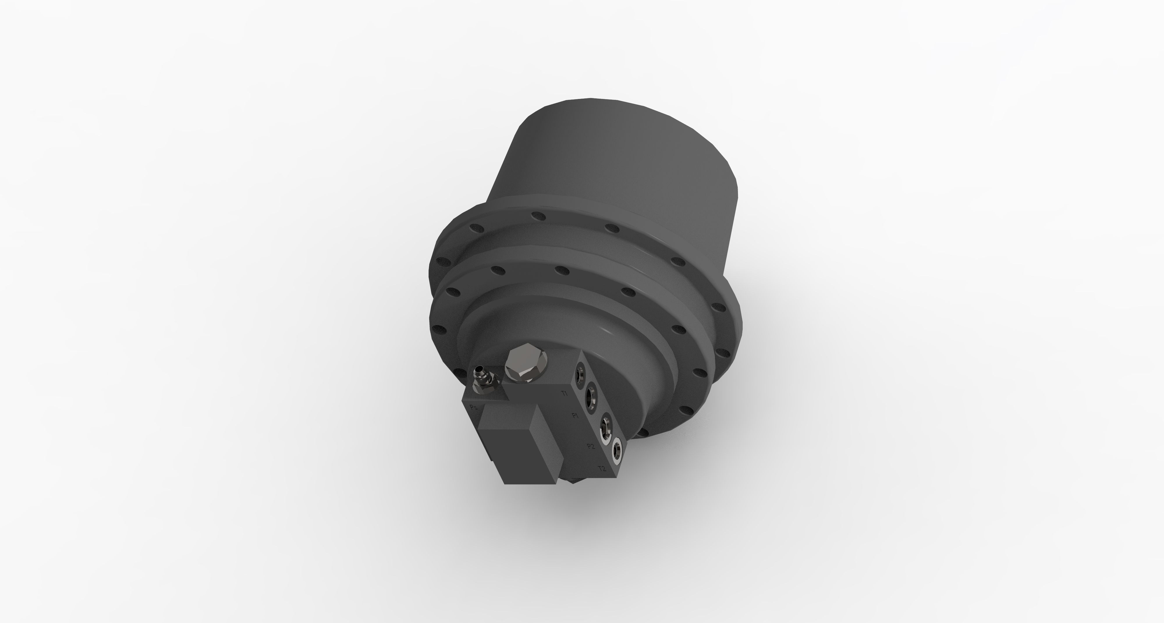 Hydrauliczny silnik trakcyjny, 6698127
