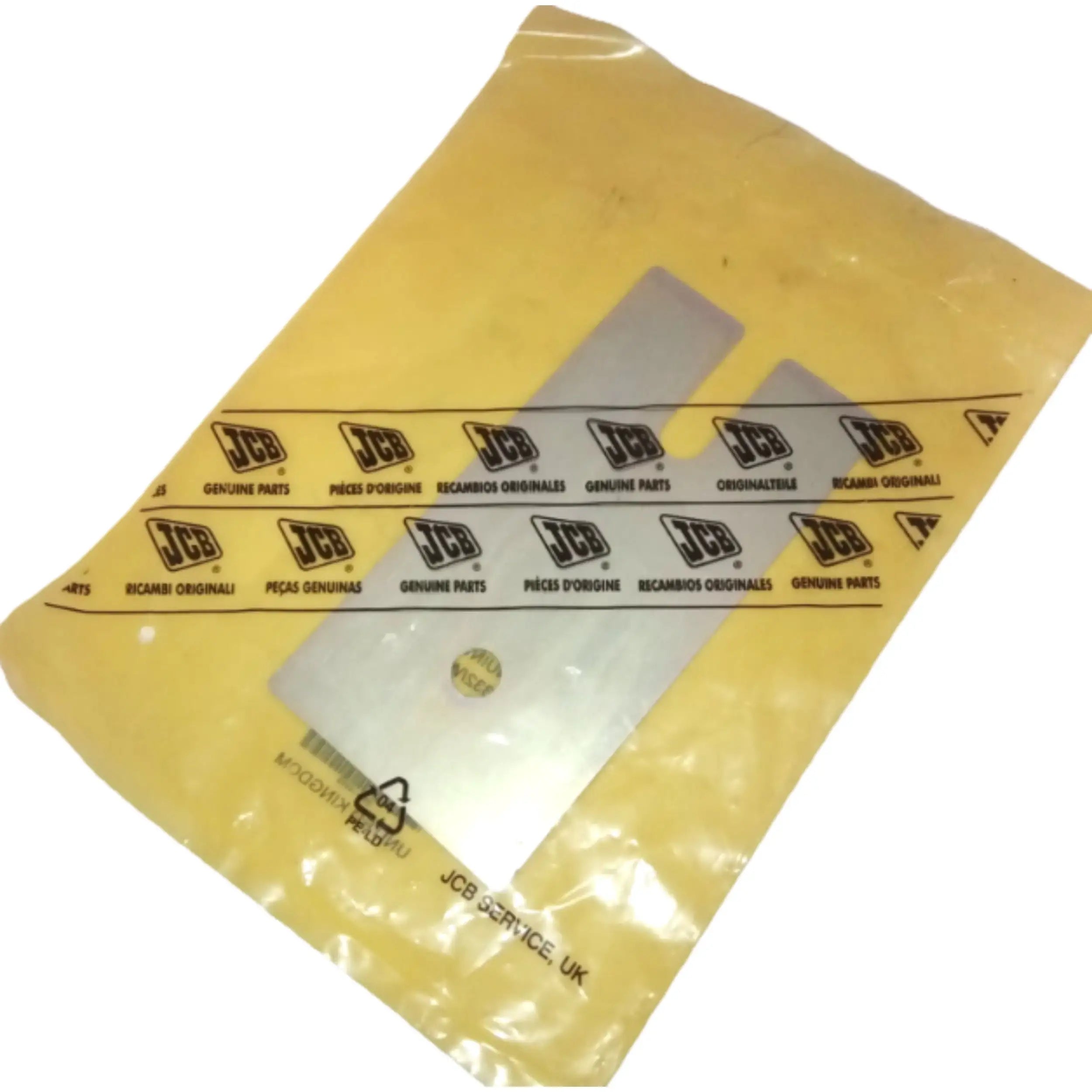 JCB Podkładka 150 X 75 X 1.5Mm Koparka Ładowarka 3CX 4CX 332/W0650 Oryginał