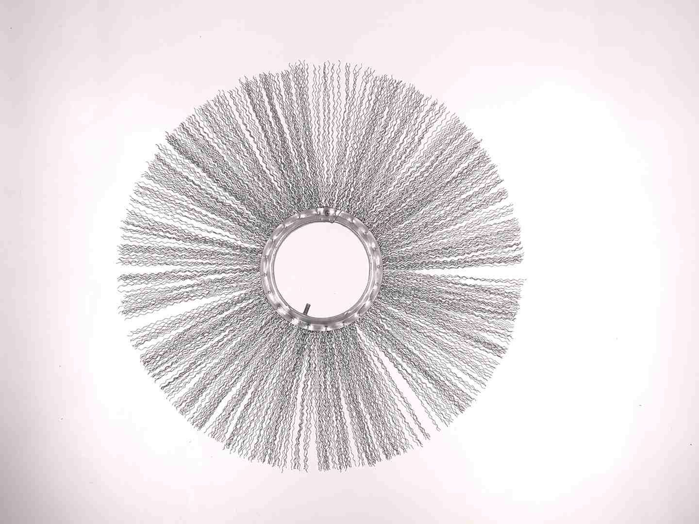 Stal / stal, szczotka płaska, 128 x 550 mm - opakowanie 30 sztuk
