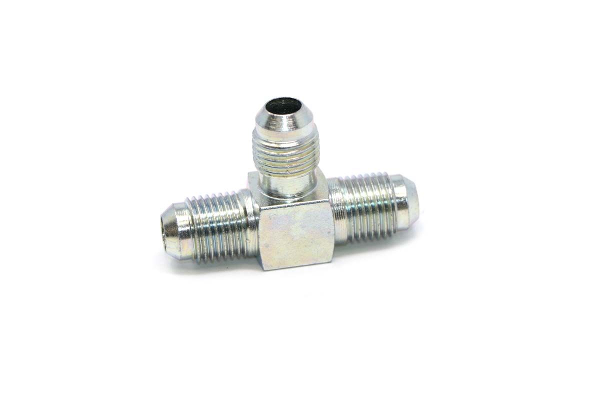 Trójnik, .375 OD Złącze Hydrauliczne Męskie, 10K5