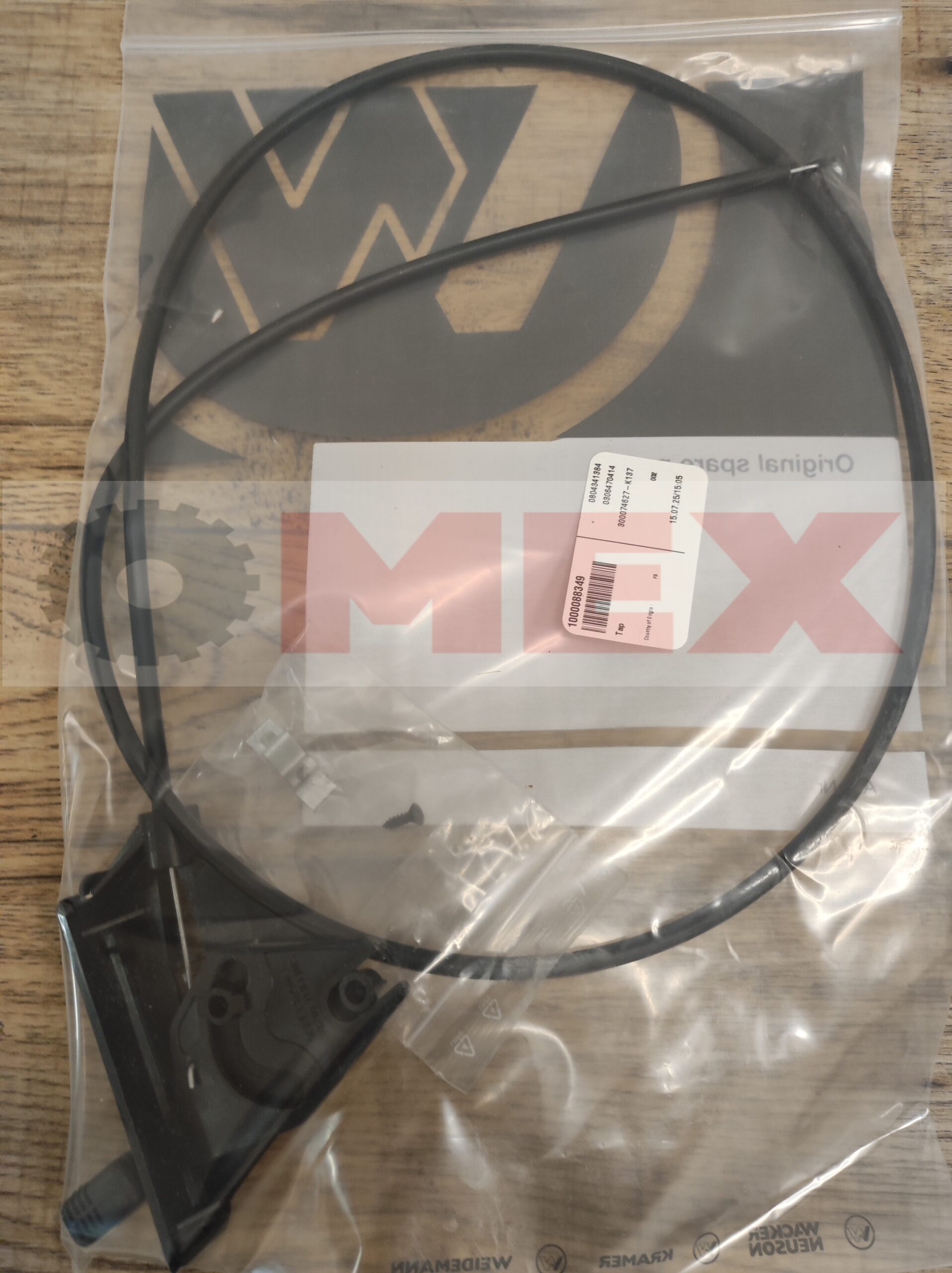 Dźwignia nagrzewnicy Kramer 418