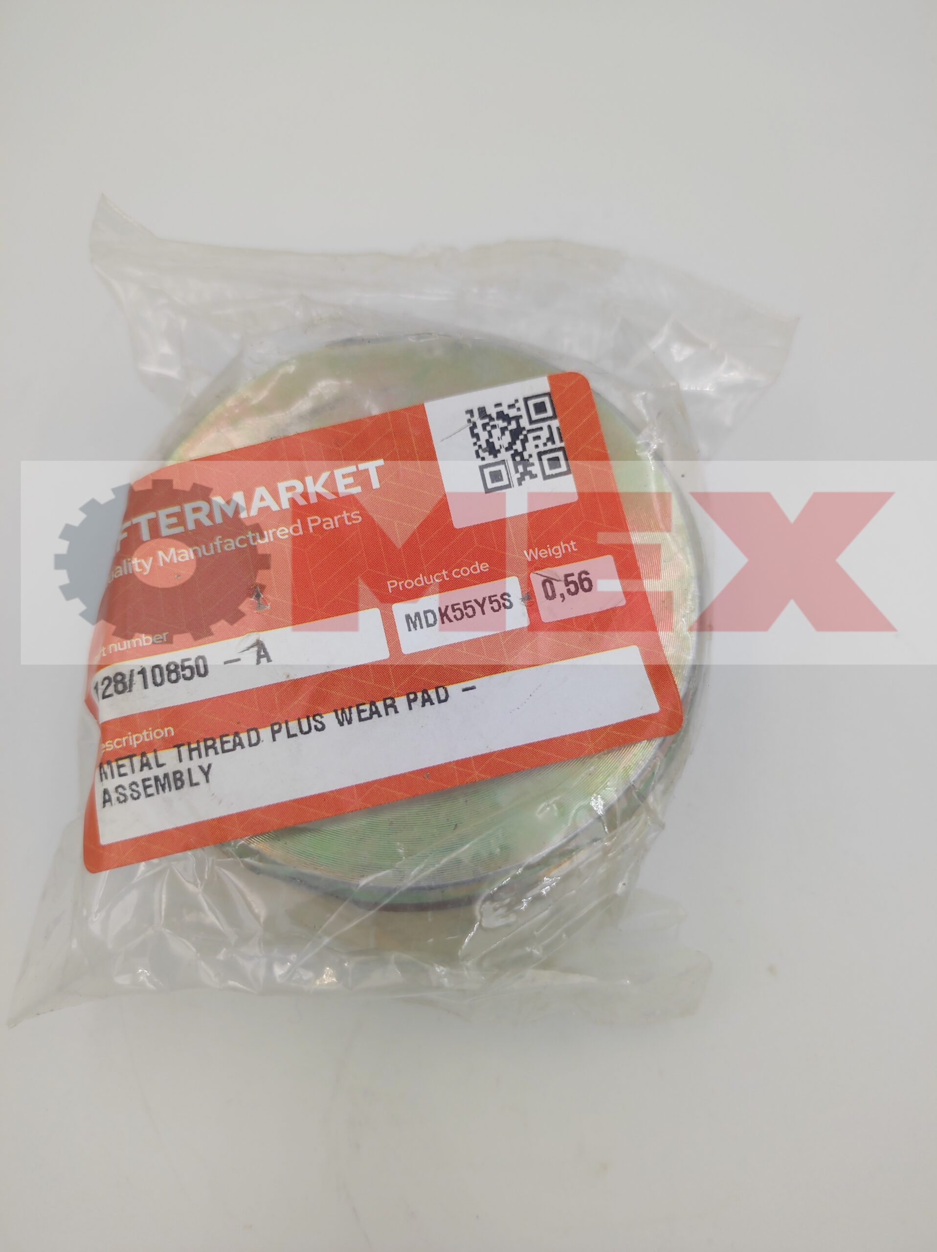 Ślizg okrągły z gwintem dolnym JCB 3CX