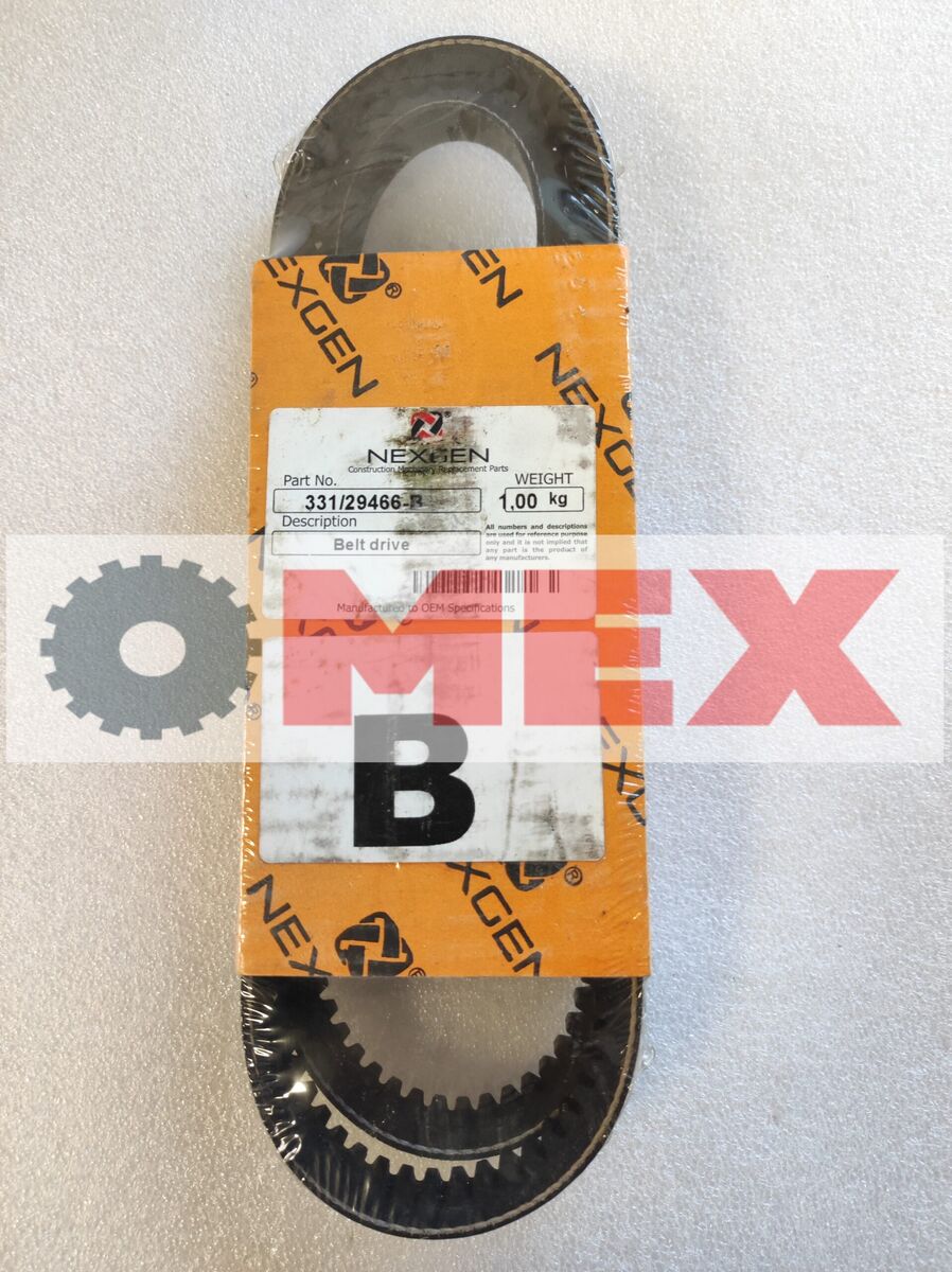 JCB 8080 air conditioning belt