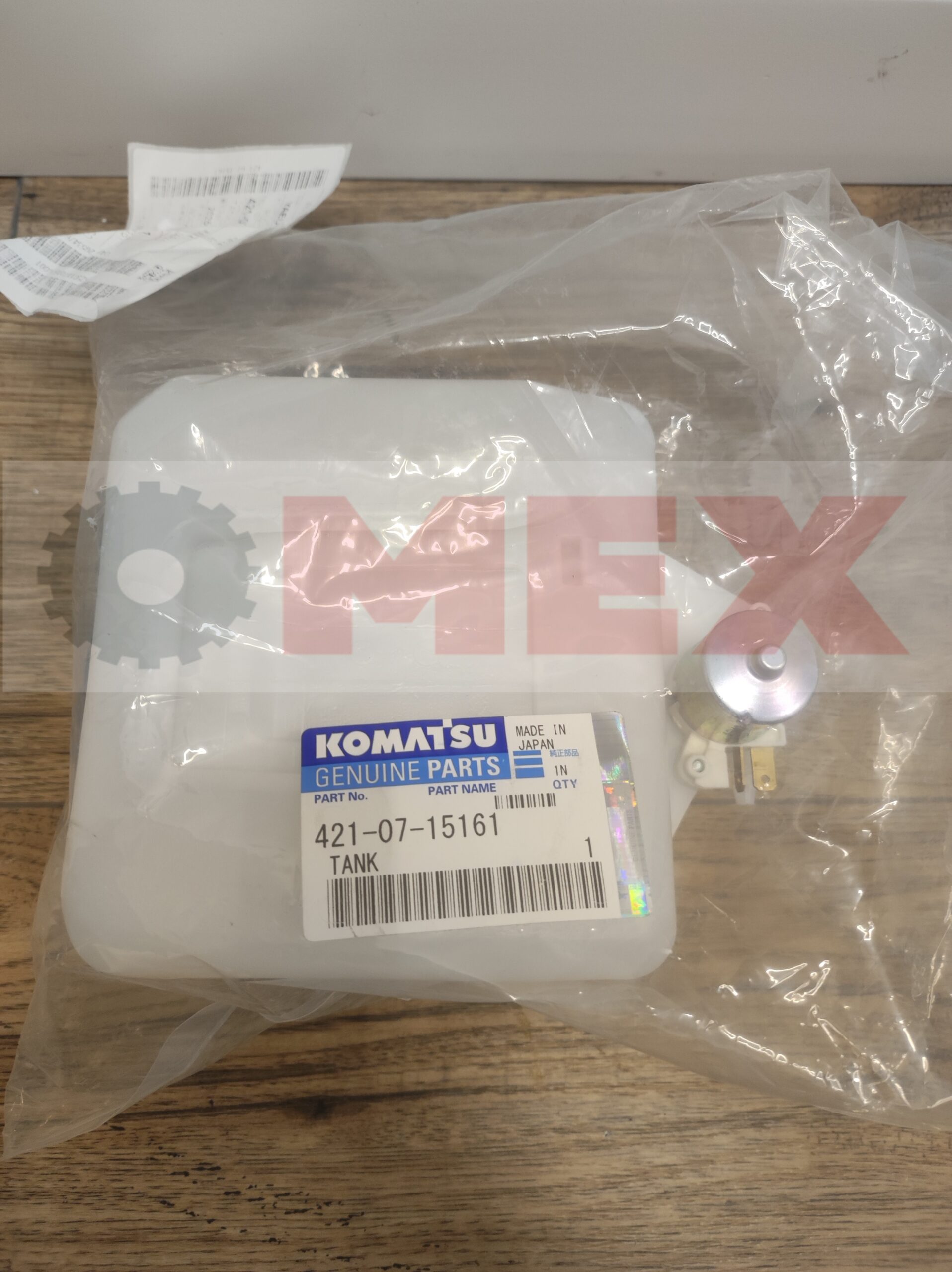 Zbiornik płynu do spryskiwaczy Komatsu